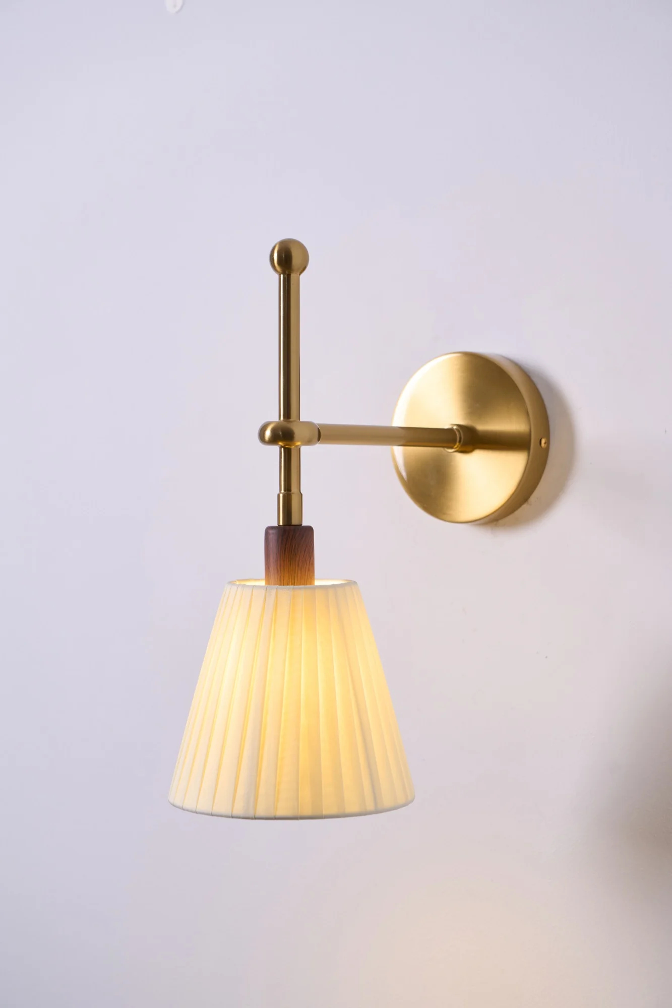 Pleated Fabric Wall Lamp - Image 22