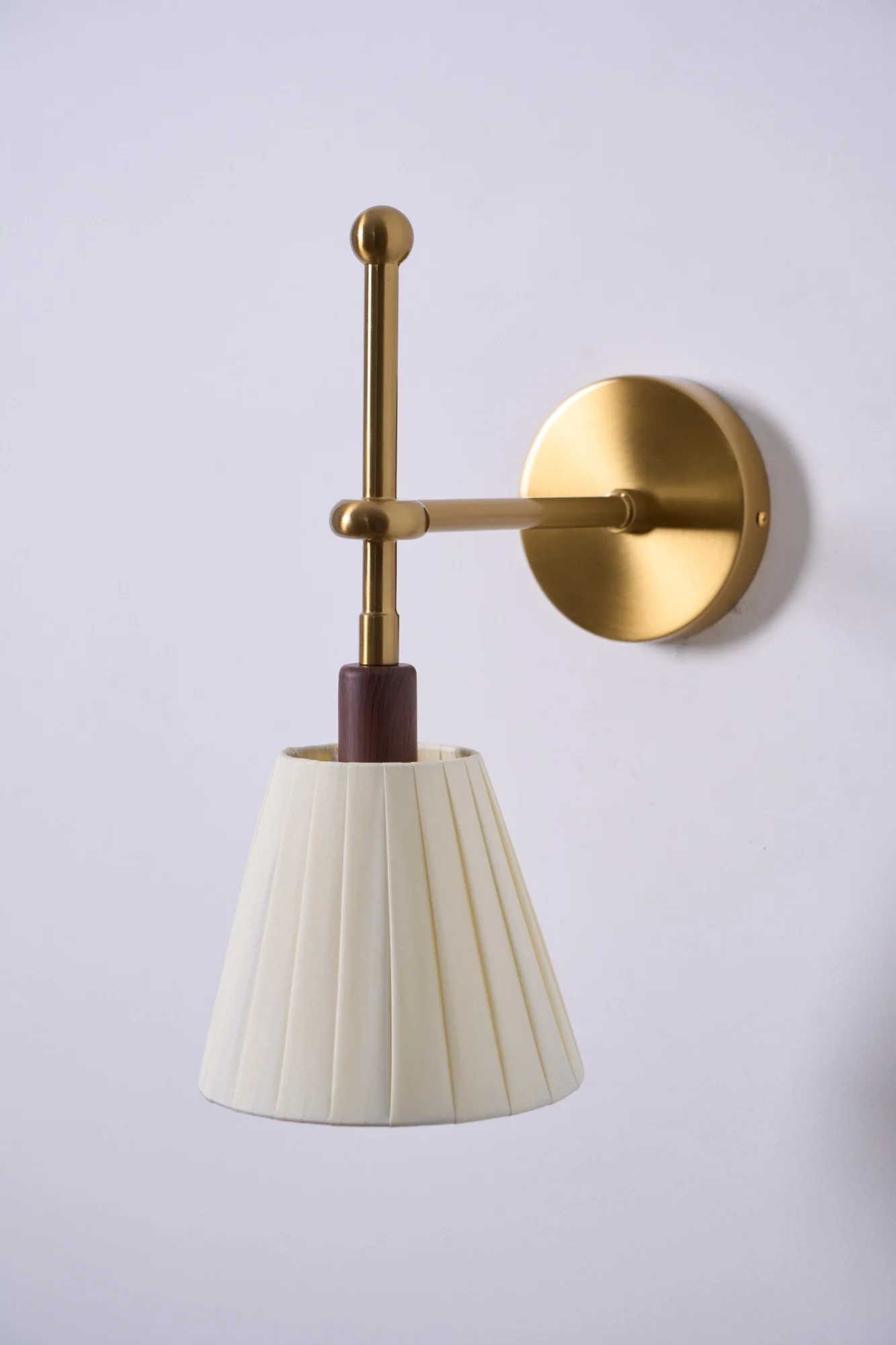 Pleated Fabric Wall Lamp - Image 30