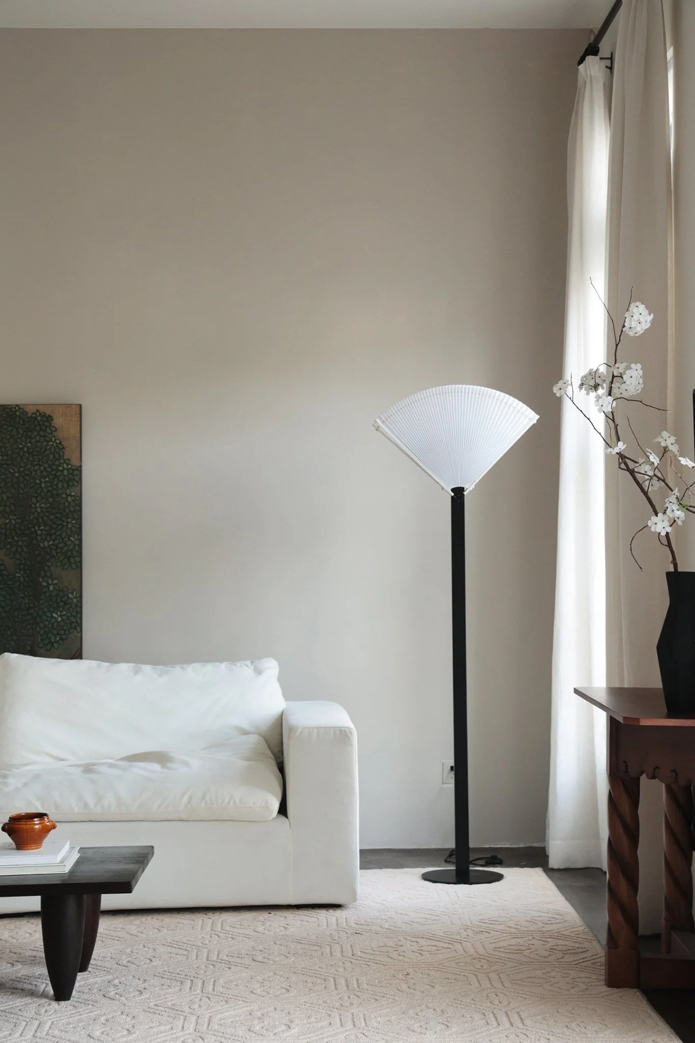 Pleated Fan Floor Lamp - Image 15