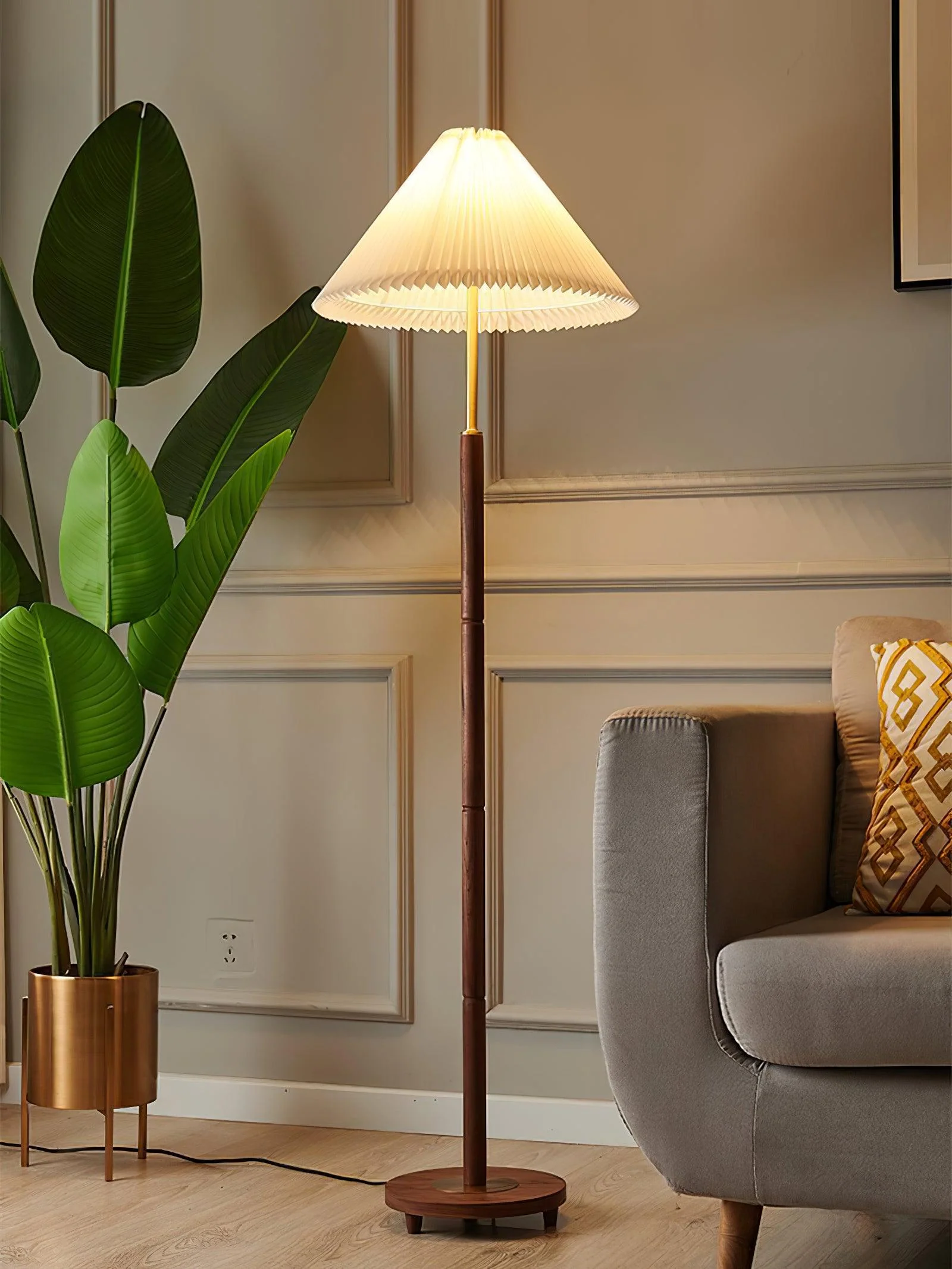 Pleated Floor Lamp - Image 18