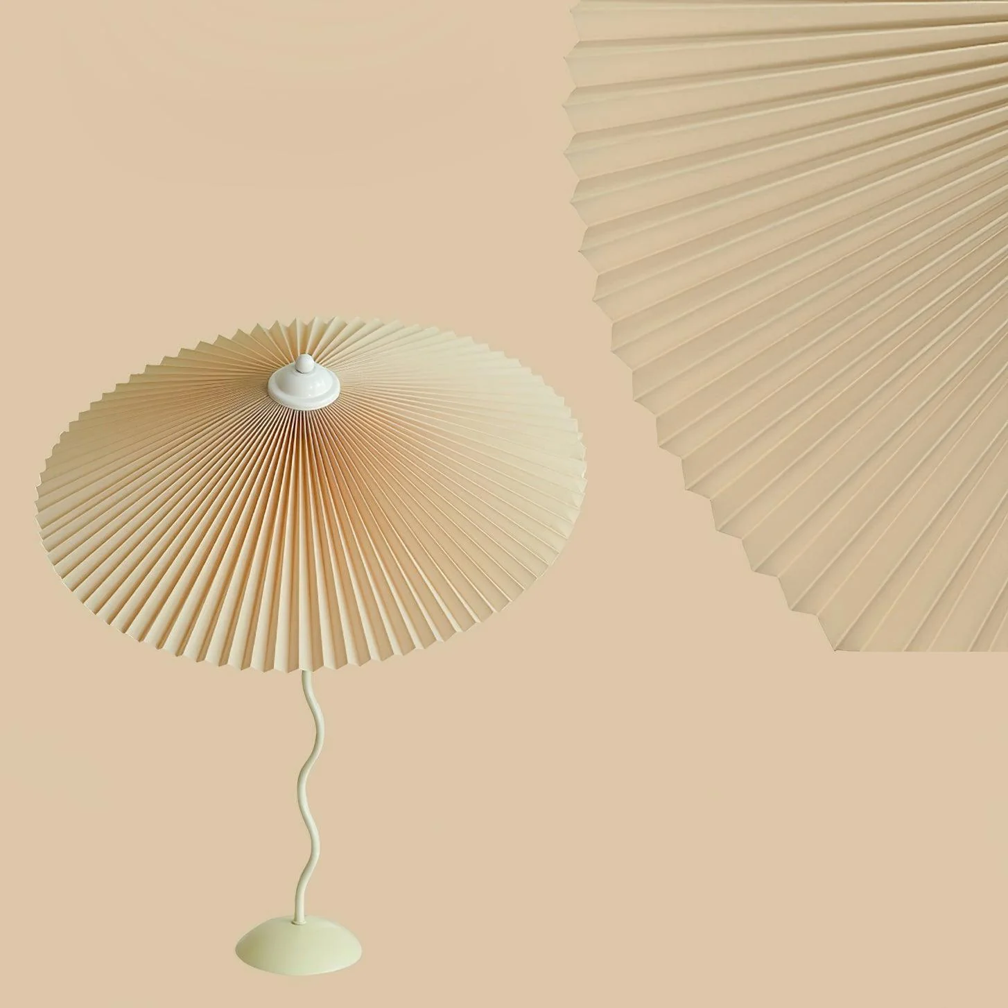 Pleated Hat Table Lamp - Image 10