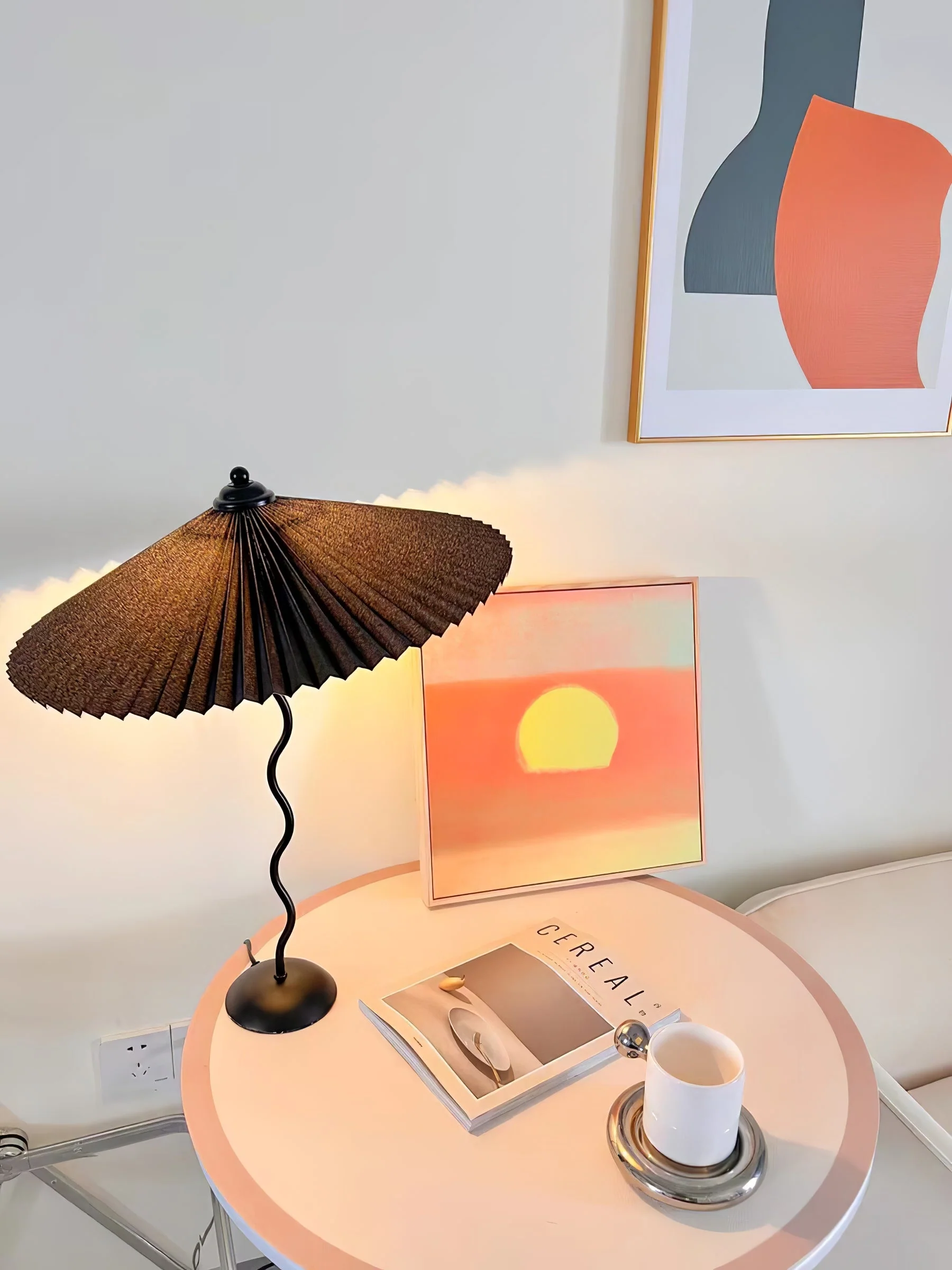 Pleated Hat Table Lamp - Image 67