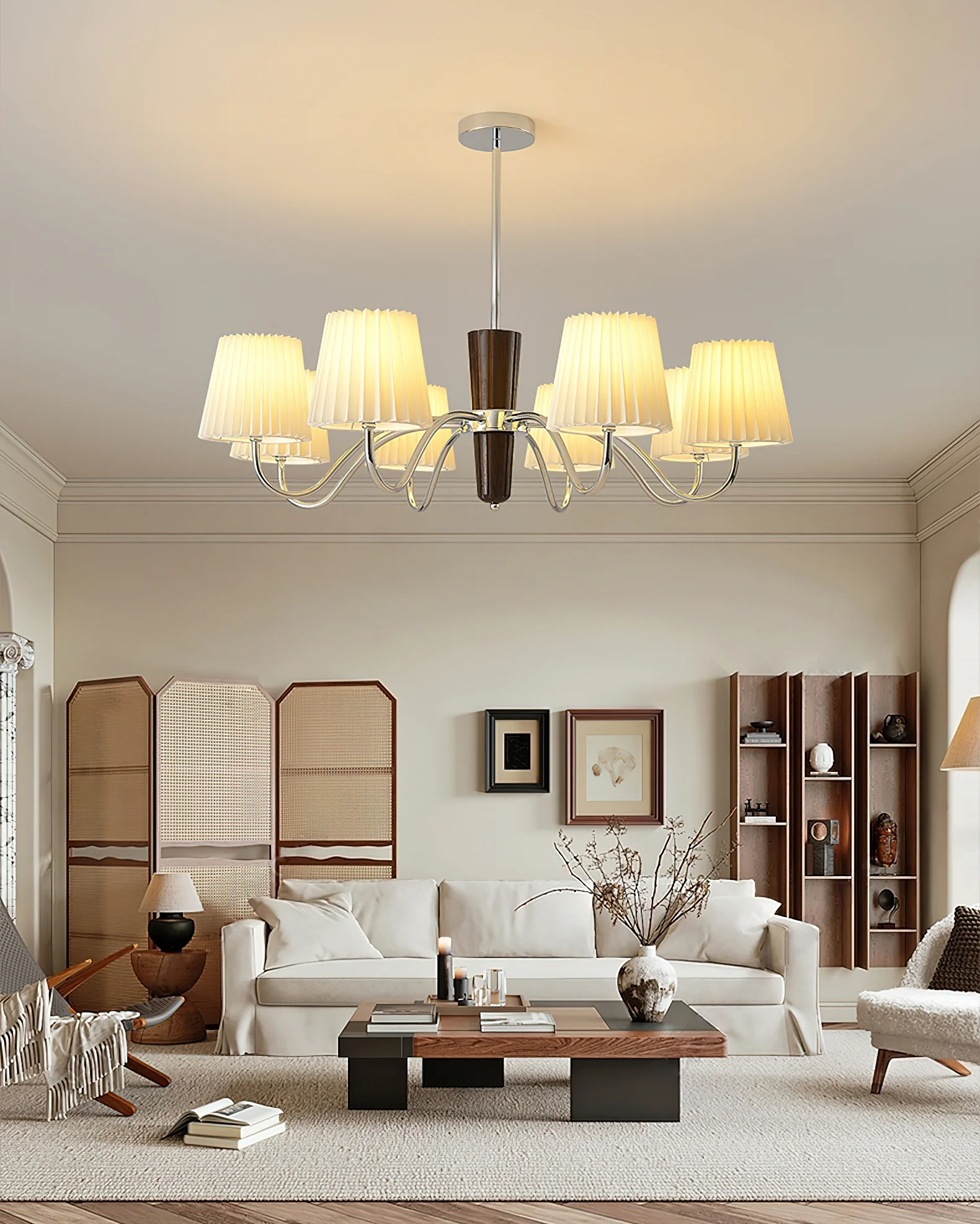 Plisse Chandelier - Image 3