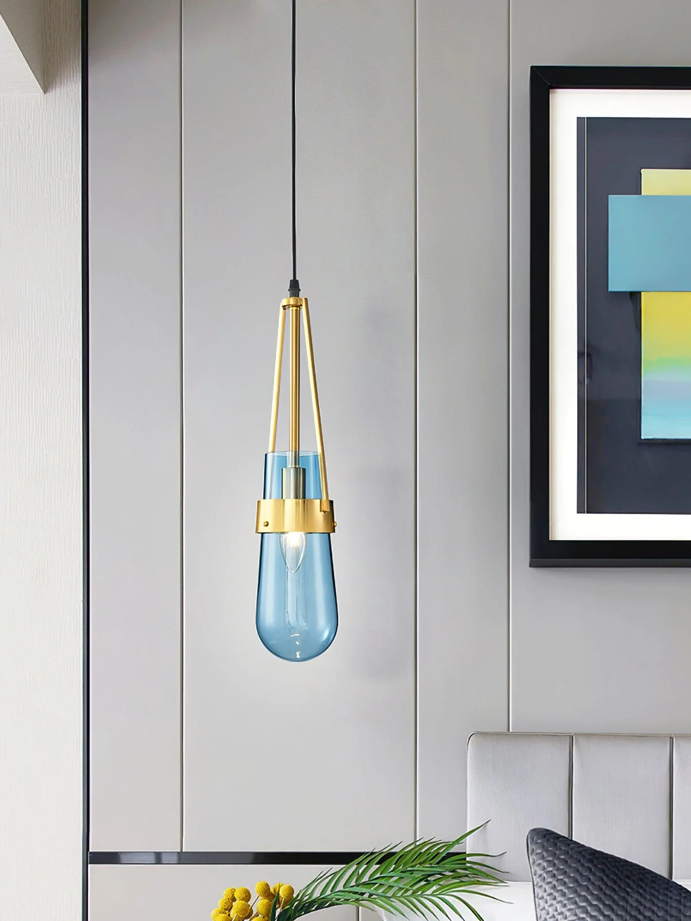 Poble Glass Pendant Light - Image 15