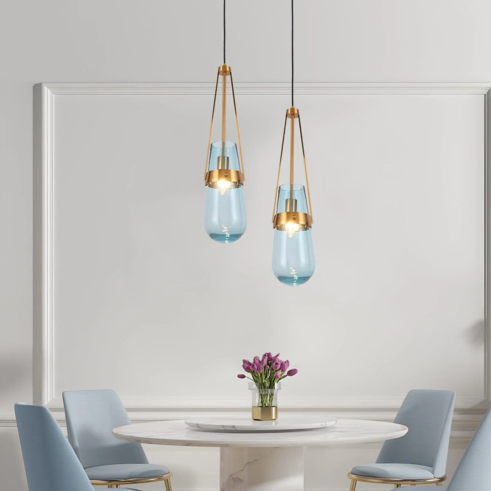 Poble Glass Pendant Light - Image 3