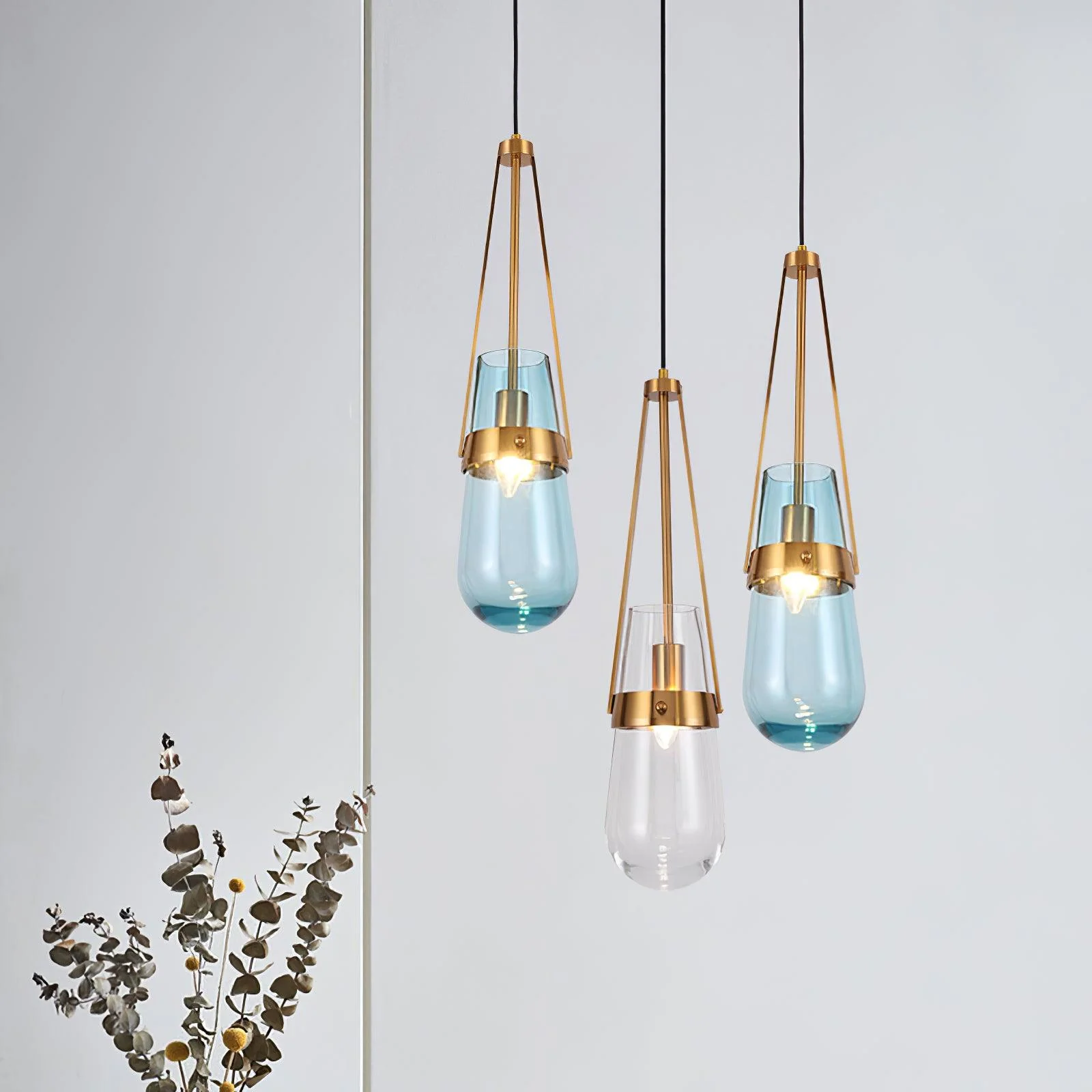 Poble Glass Pendant Light - Image 4