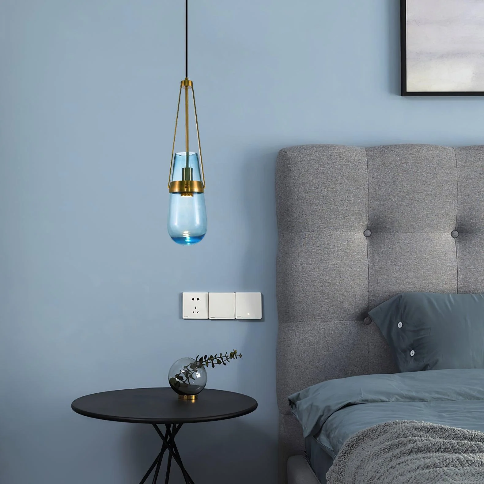 Poble Glass Pendant Light - Image 9
