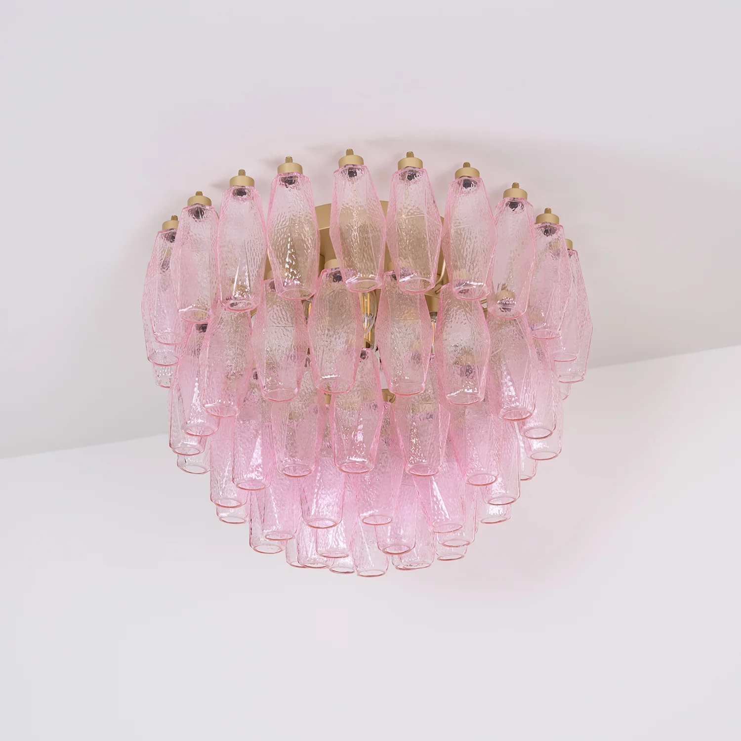 Poliedri Murano Pink Ceiling Light - Image 29