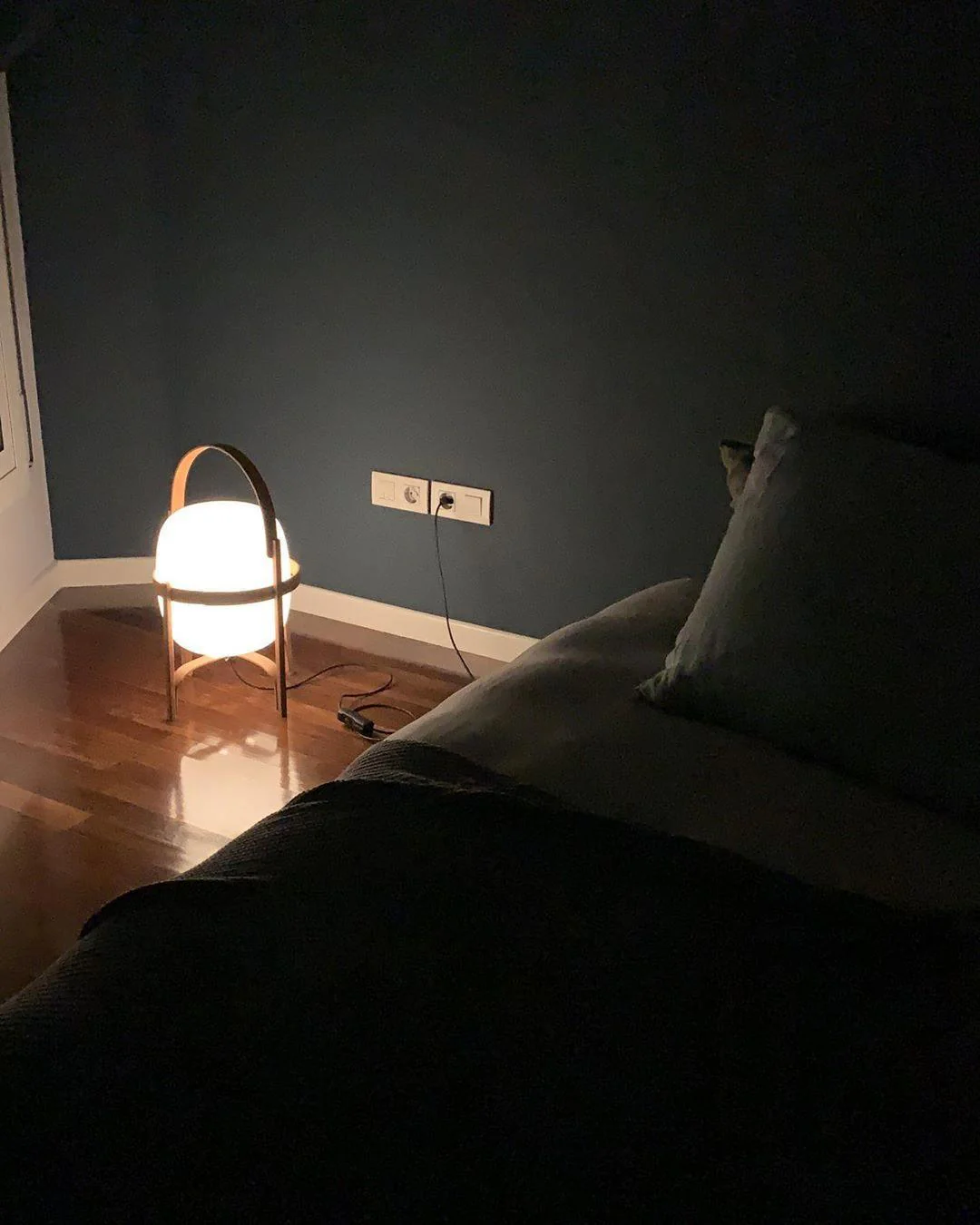 Portable Lantern Glass Table Lamp - Image 26