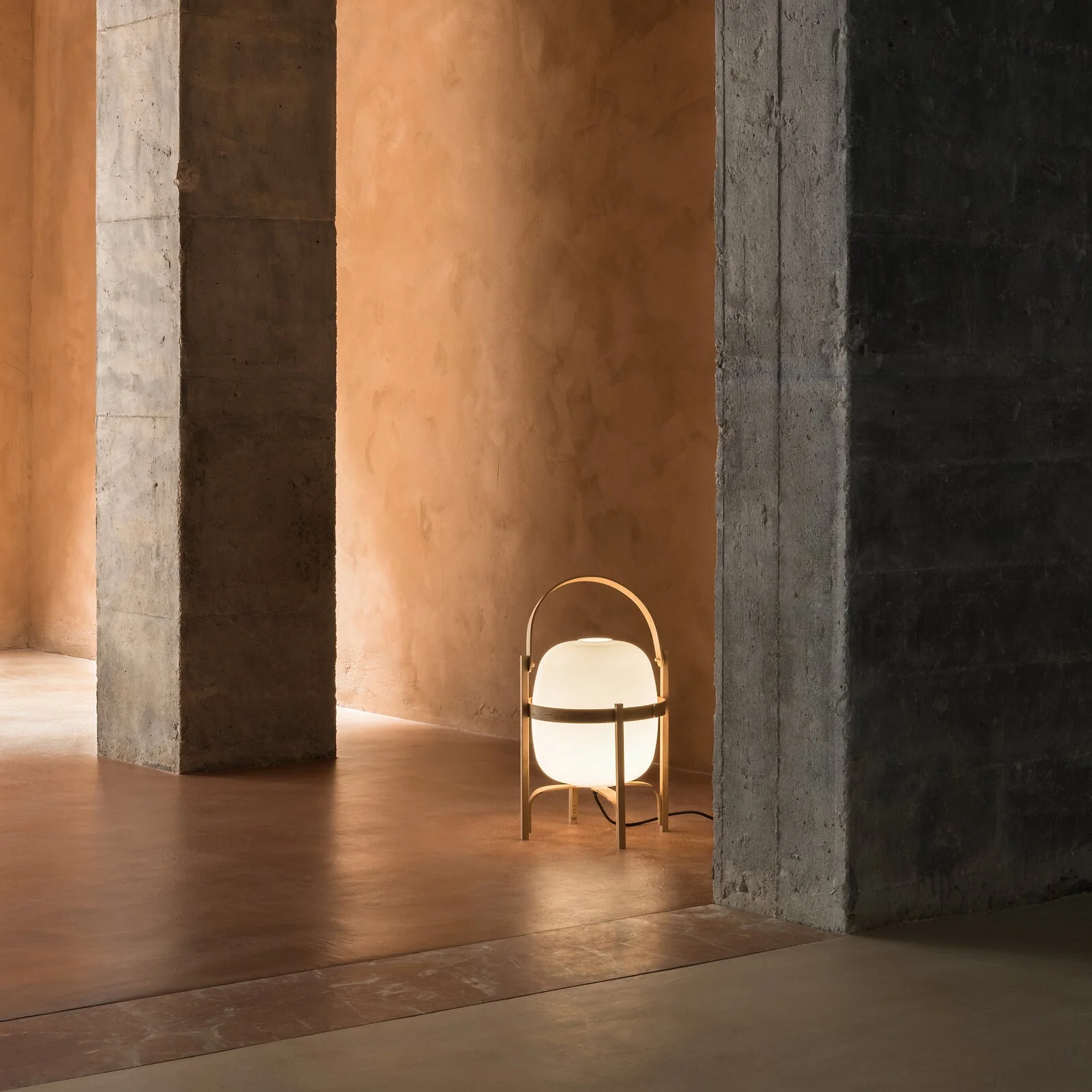 Portable Lantern Glass Table Lamp - Image 56