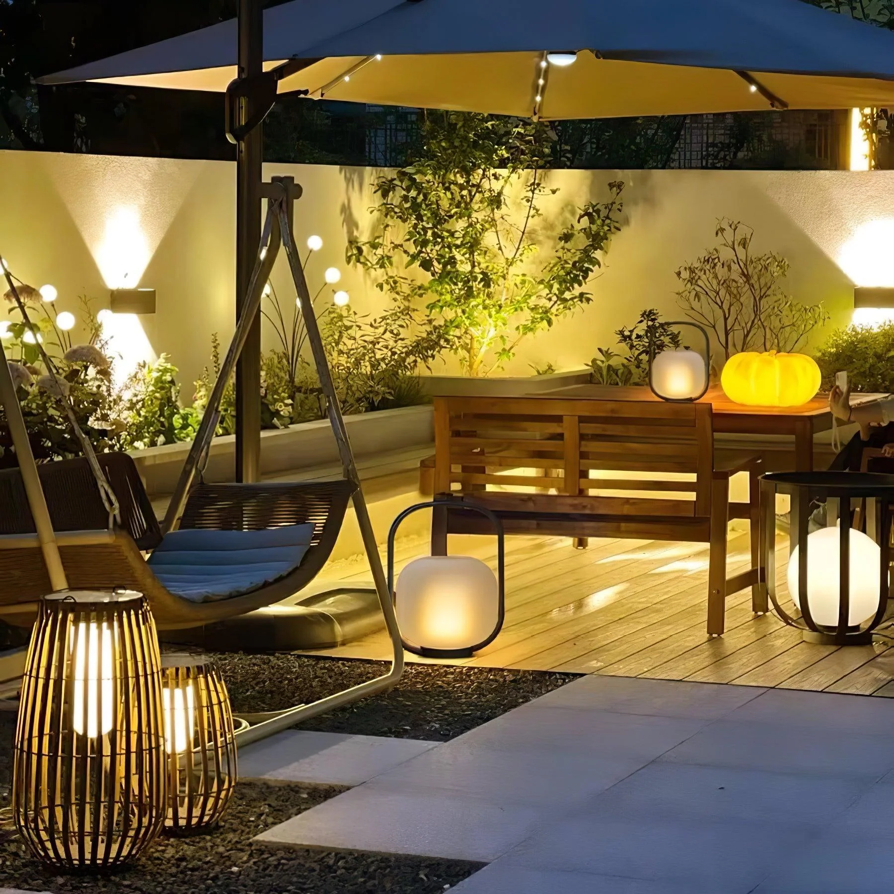 Portable Lantern Outdoor Table Lamp - Image 21