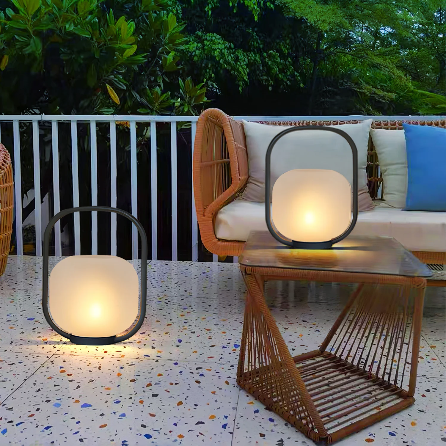 Portable Lantern Outdoor Table Lamp - Image 31