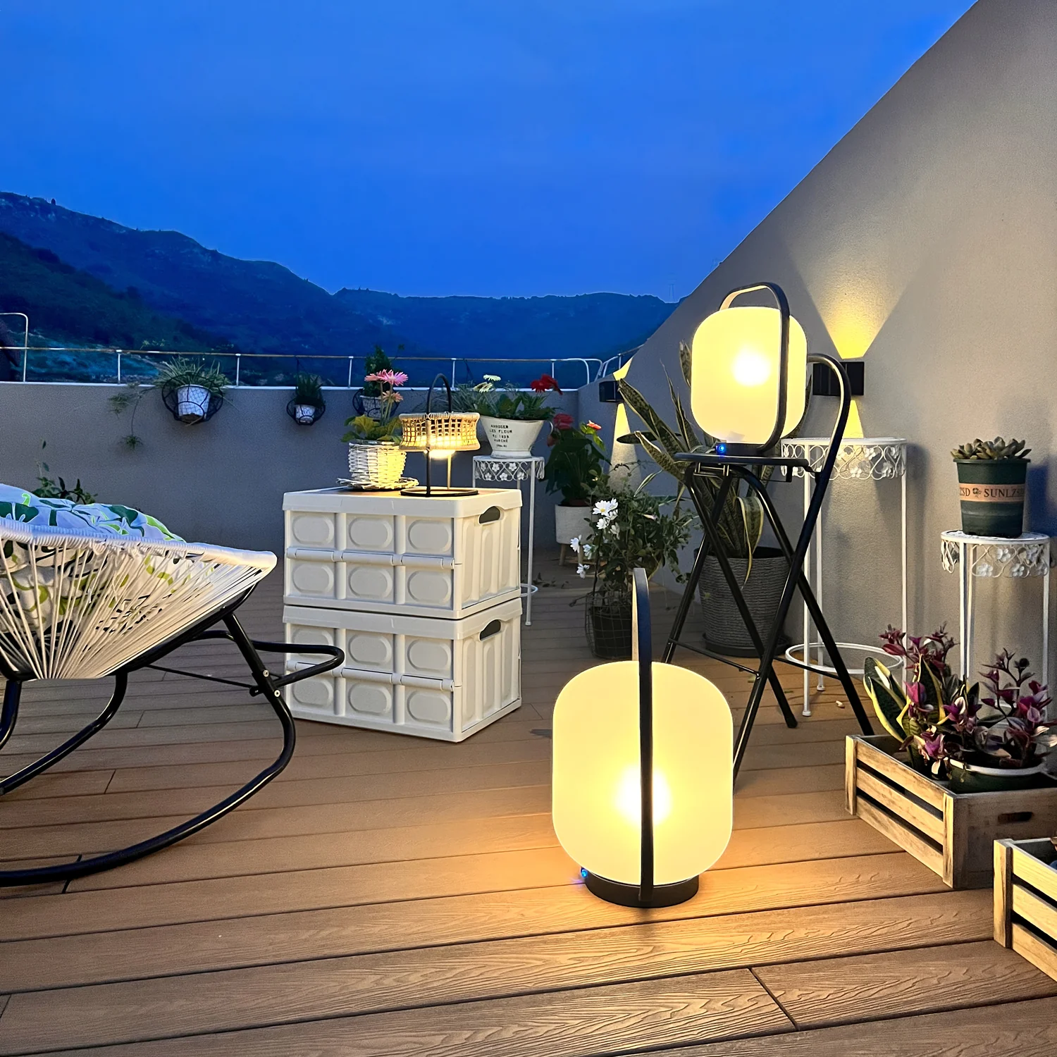 Portable Lantern Outdoor Table Lamp - Image 47