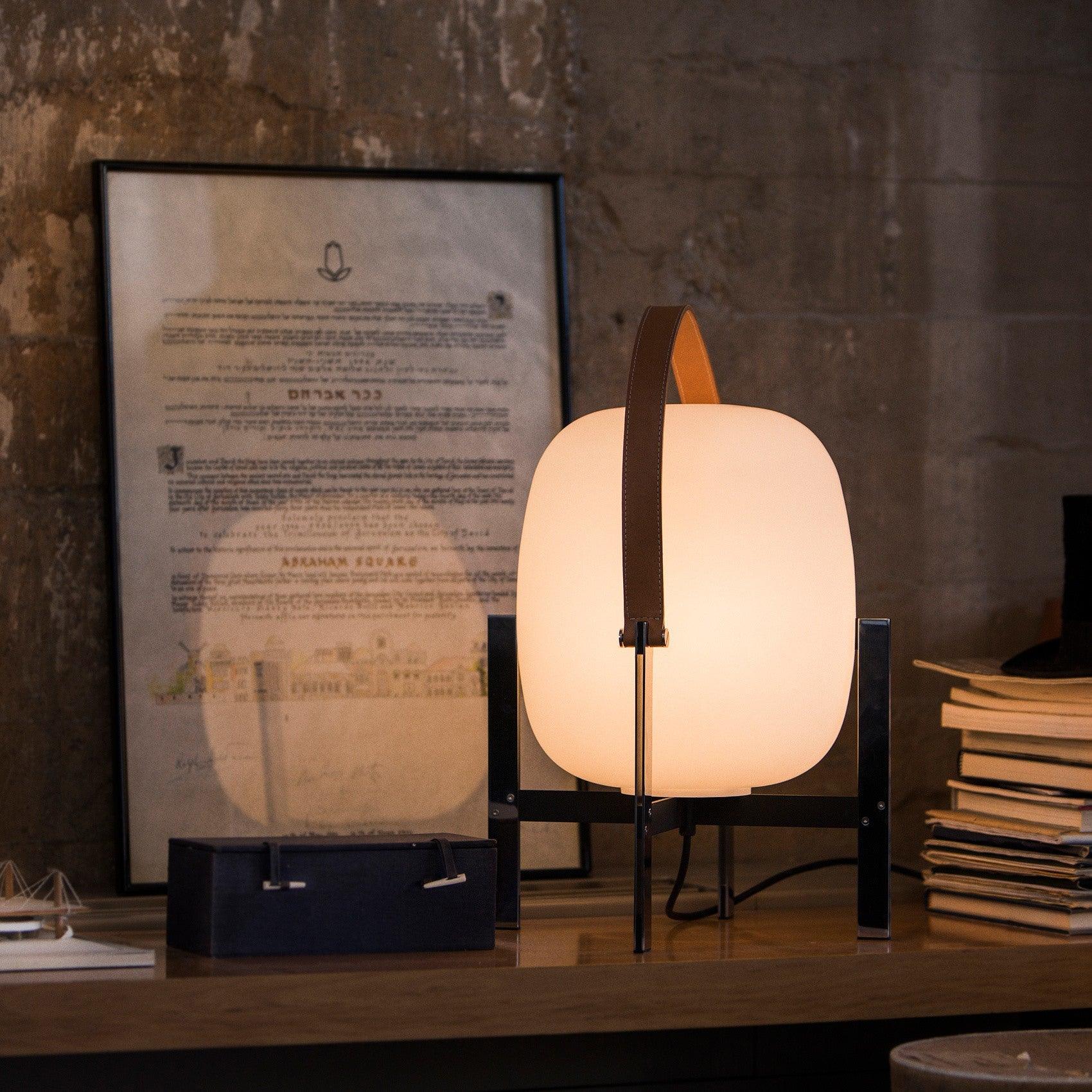 Portable Lantern Table Lamp - Image 2