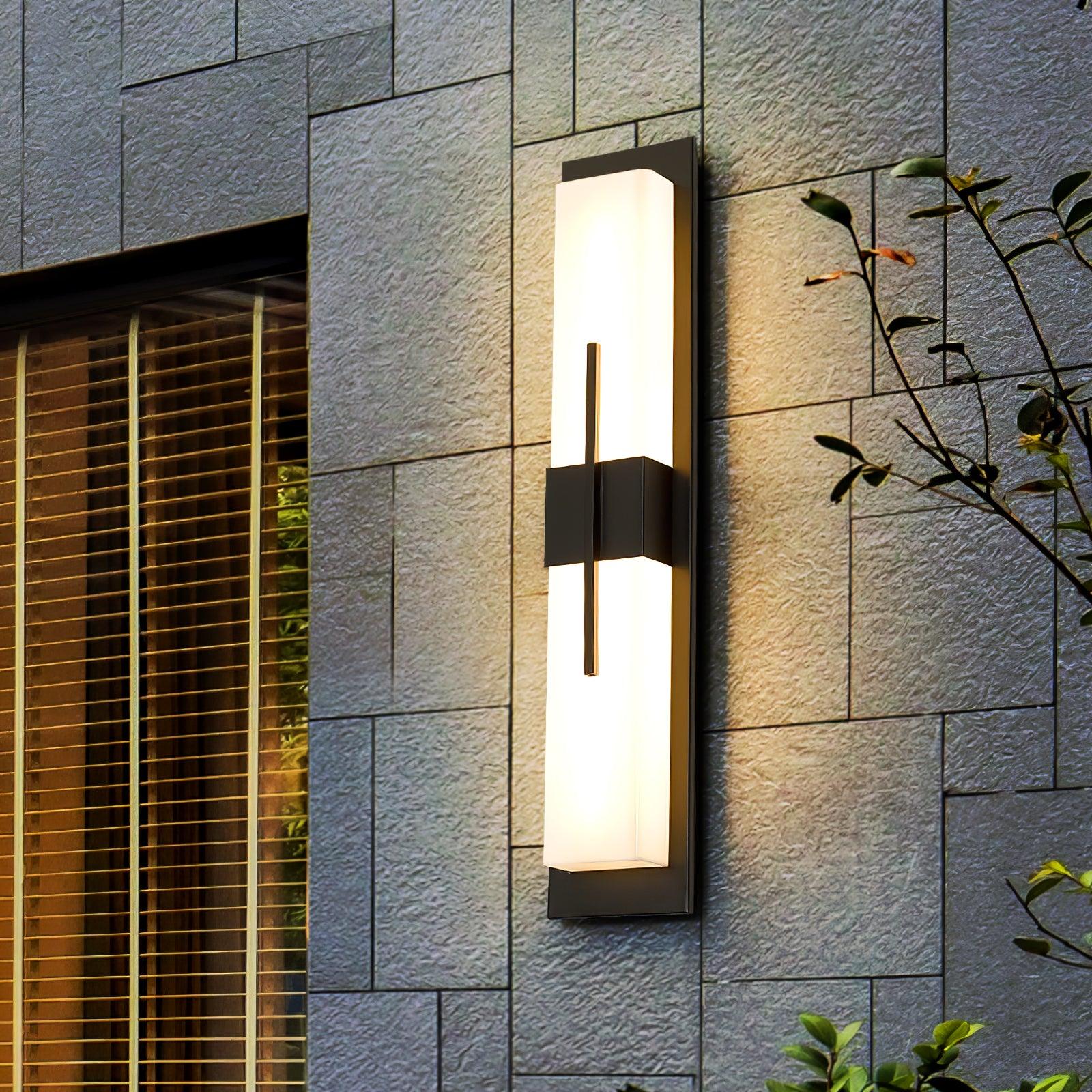 Possini Outdoor Alabaster Wall Light - Image 16