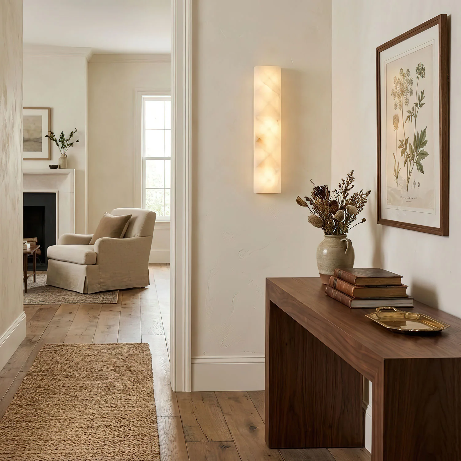 Prism Alabaster Wall Sconce - Image 7