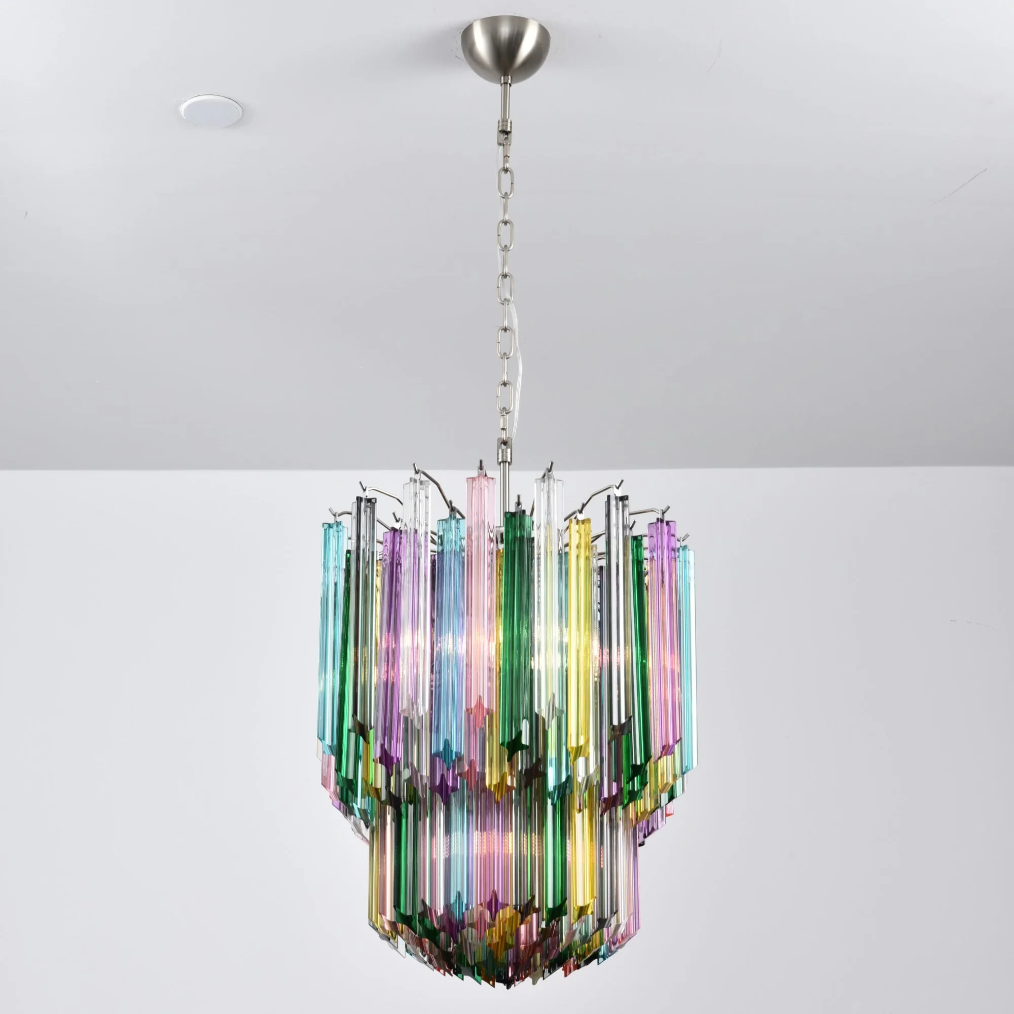 Prismatic Murano Colorful Chandelier - Image 13