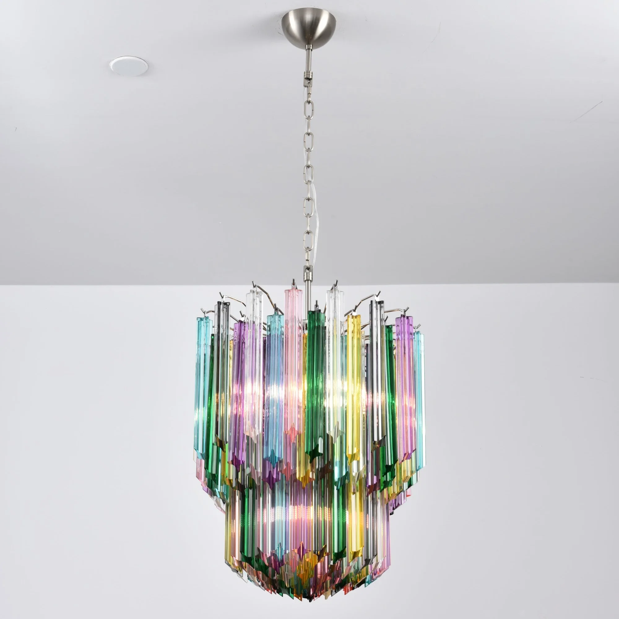 Prismatic Murano Colorful Chandelier - Image 14