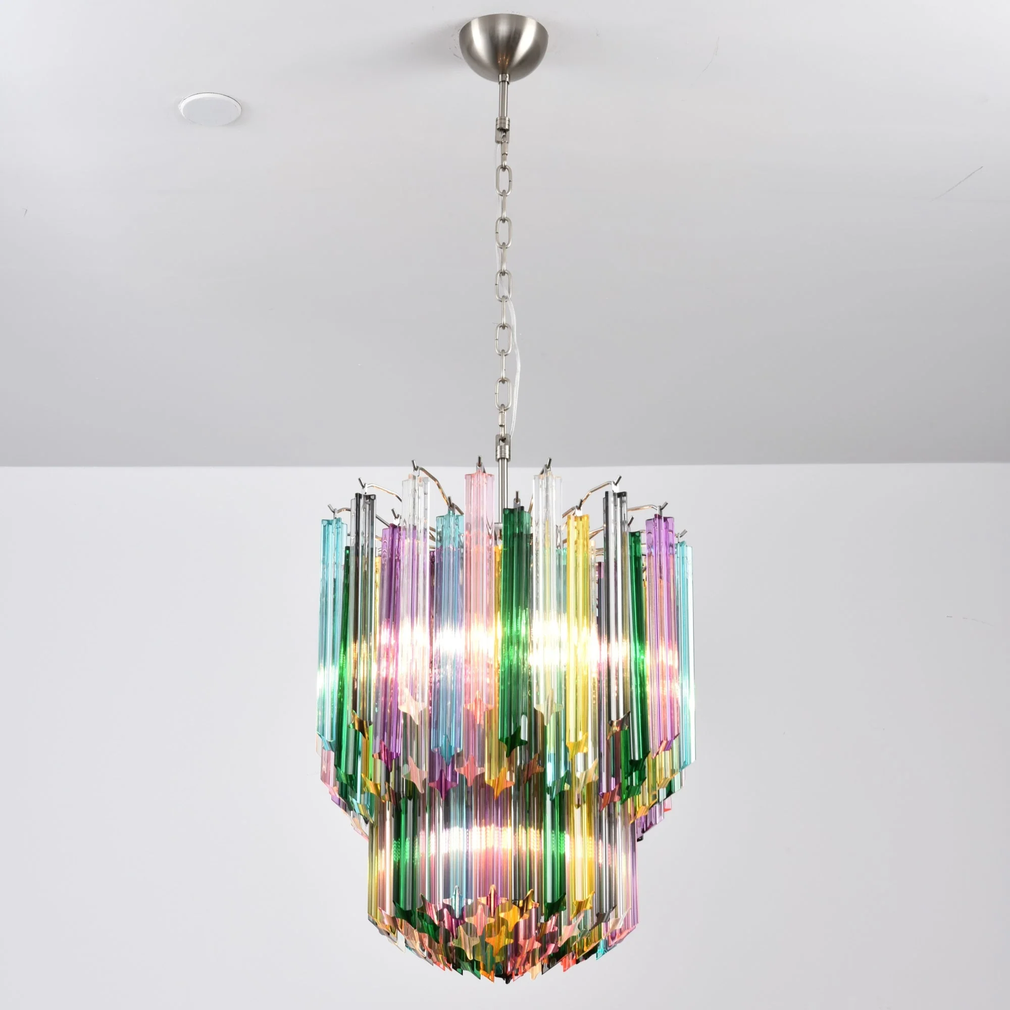 Prismatic Murano Colorful Chandelier - Image 15