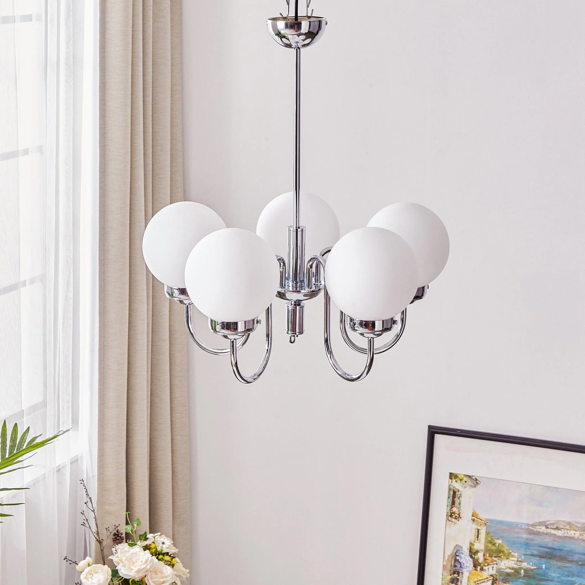 Progress Lighting Carisa Chandelier - Image 4
