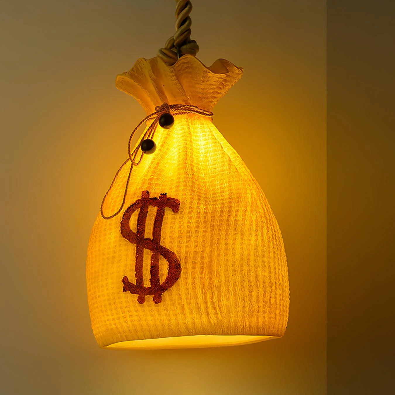 Prosperity Pouch Resin Pendant Lamp - Image 17