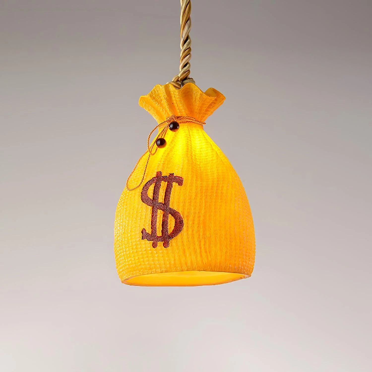 Prosperity Pouch Resin Pendant Lamp - Image 26