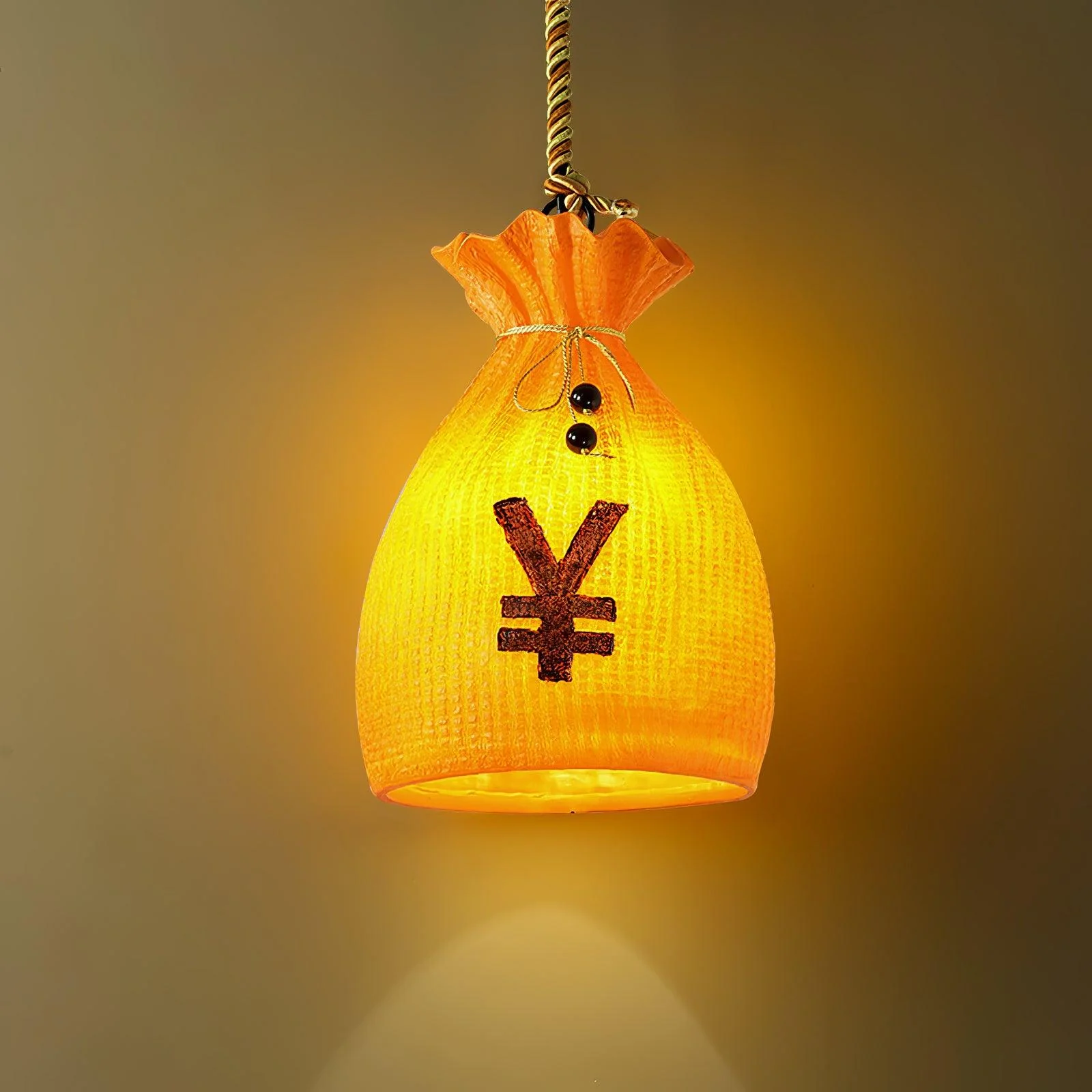 Prosperity Pouch Resin Pendant Lamp - Image 27