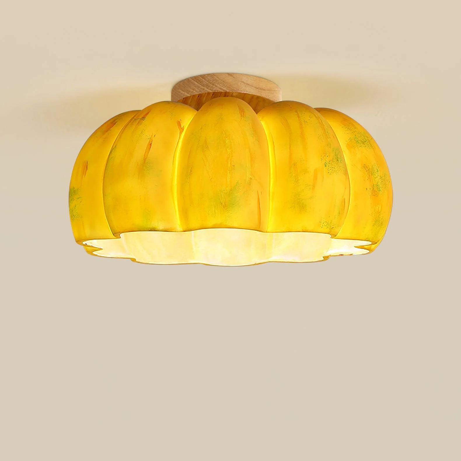 Pumpkin Ceiling Light - Image 2