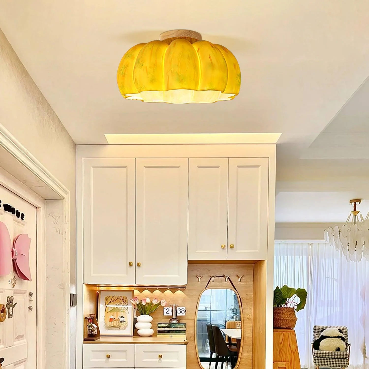 Pumpkin Ceiling Light - Image 3