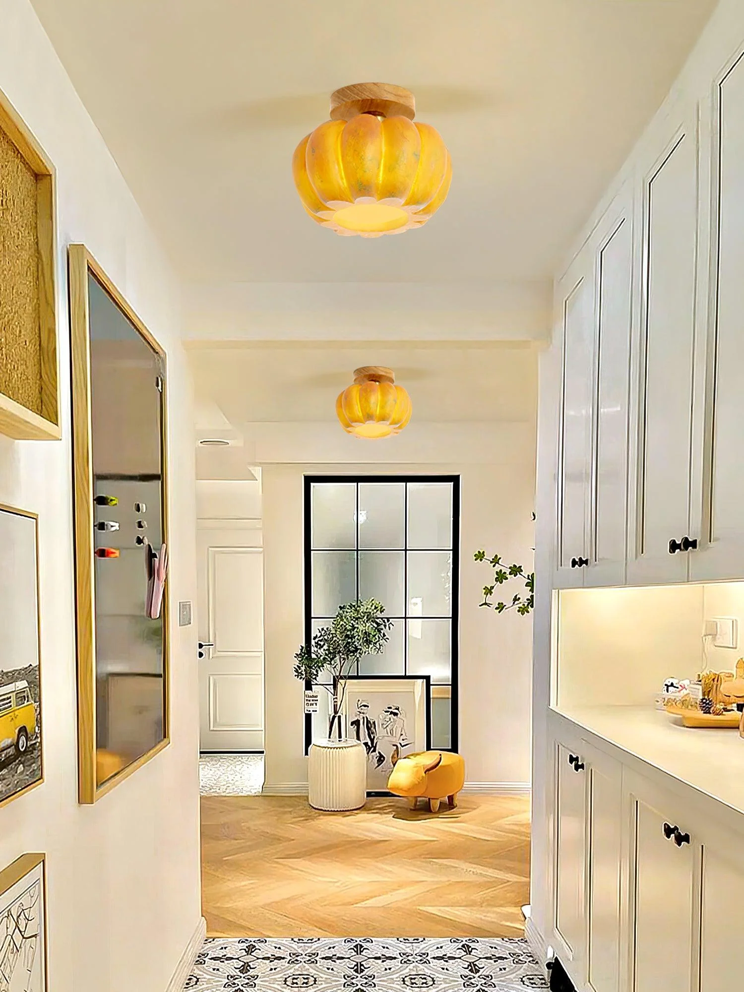 Pumpkin Ceiling Light - Image 4