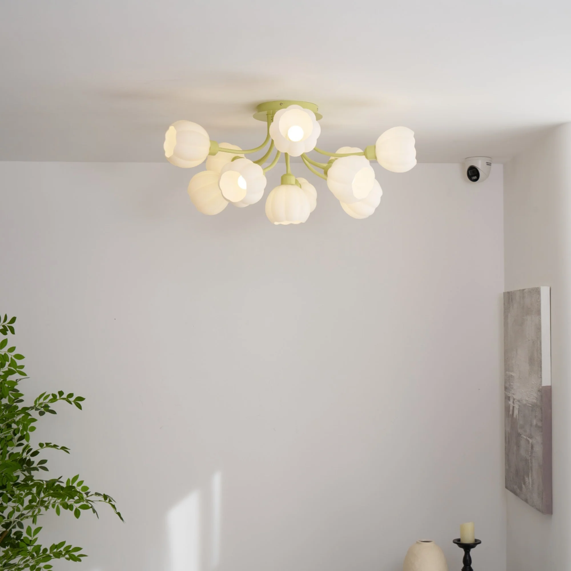 Pumpkin Matcha Ceiling Lamp - Image 3