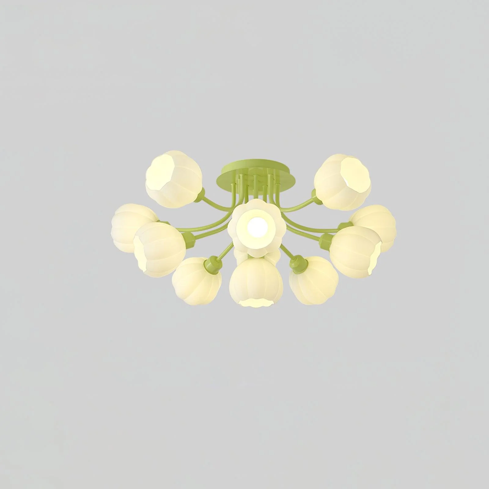 Pumpkin Matcha Ceiling Lamp - Image 31