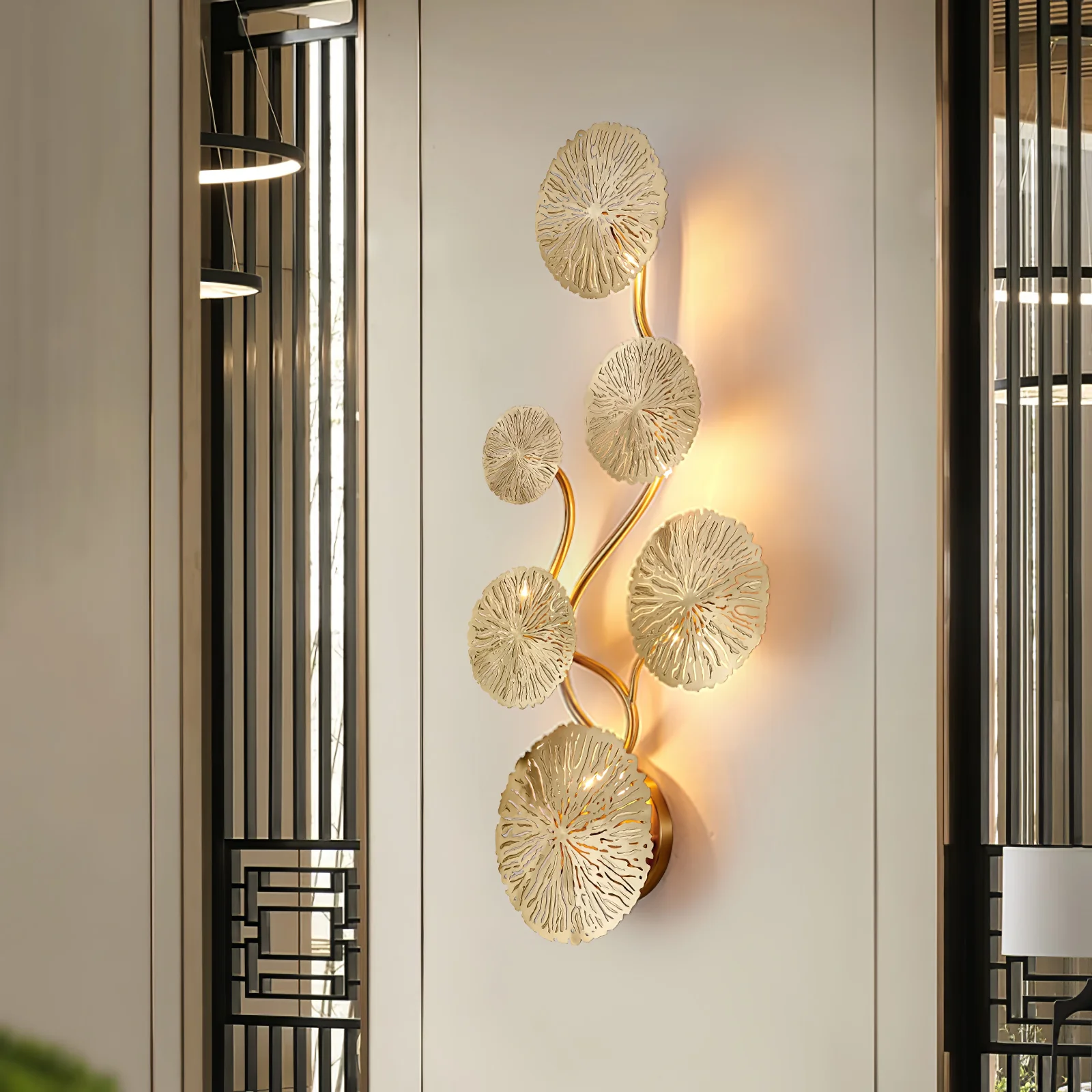 Lotus Leaf Wall Sconce - Image 3