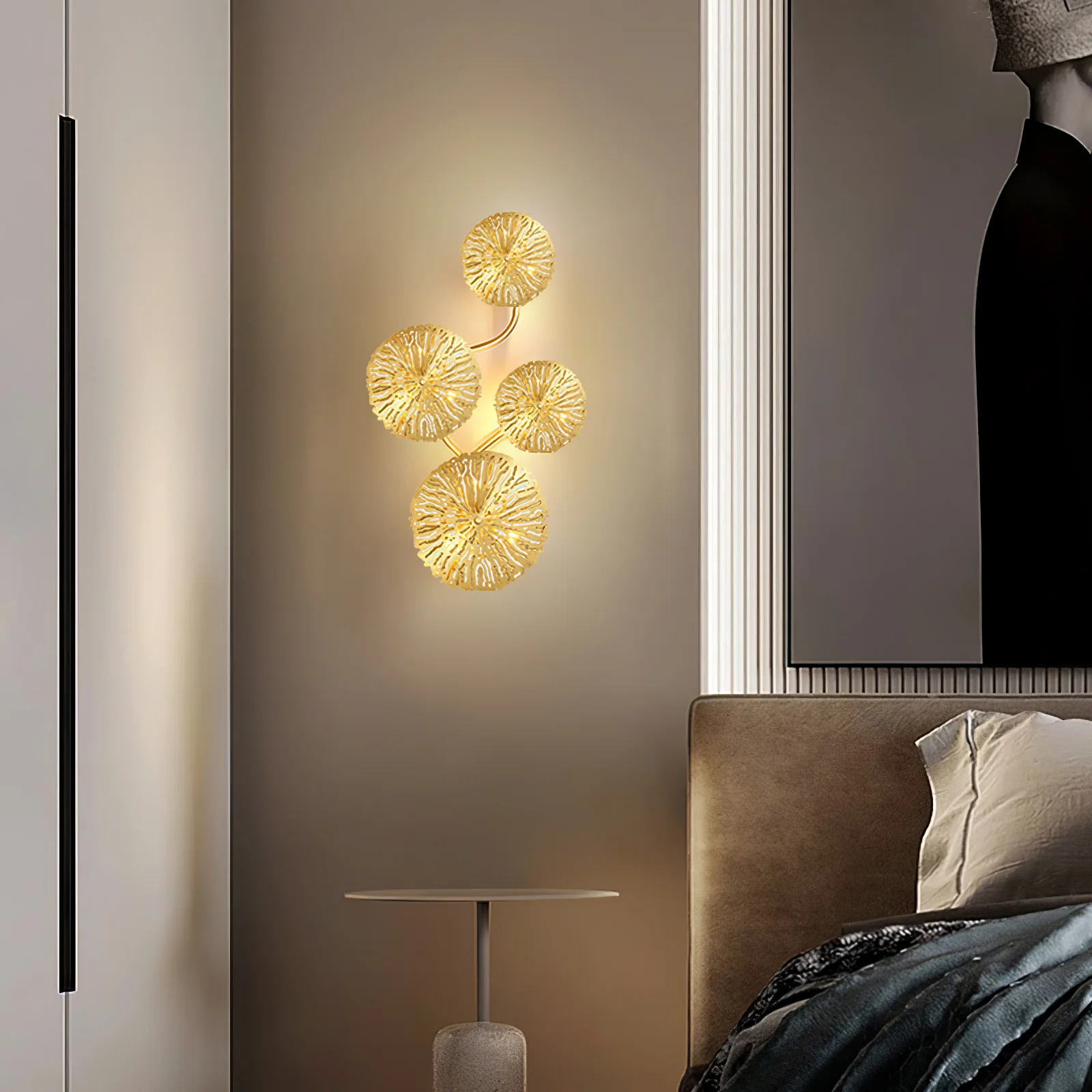 Lotus Leaf Wall Sconce - Image 5