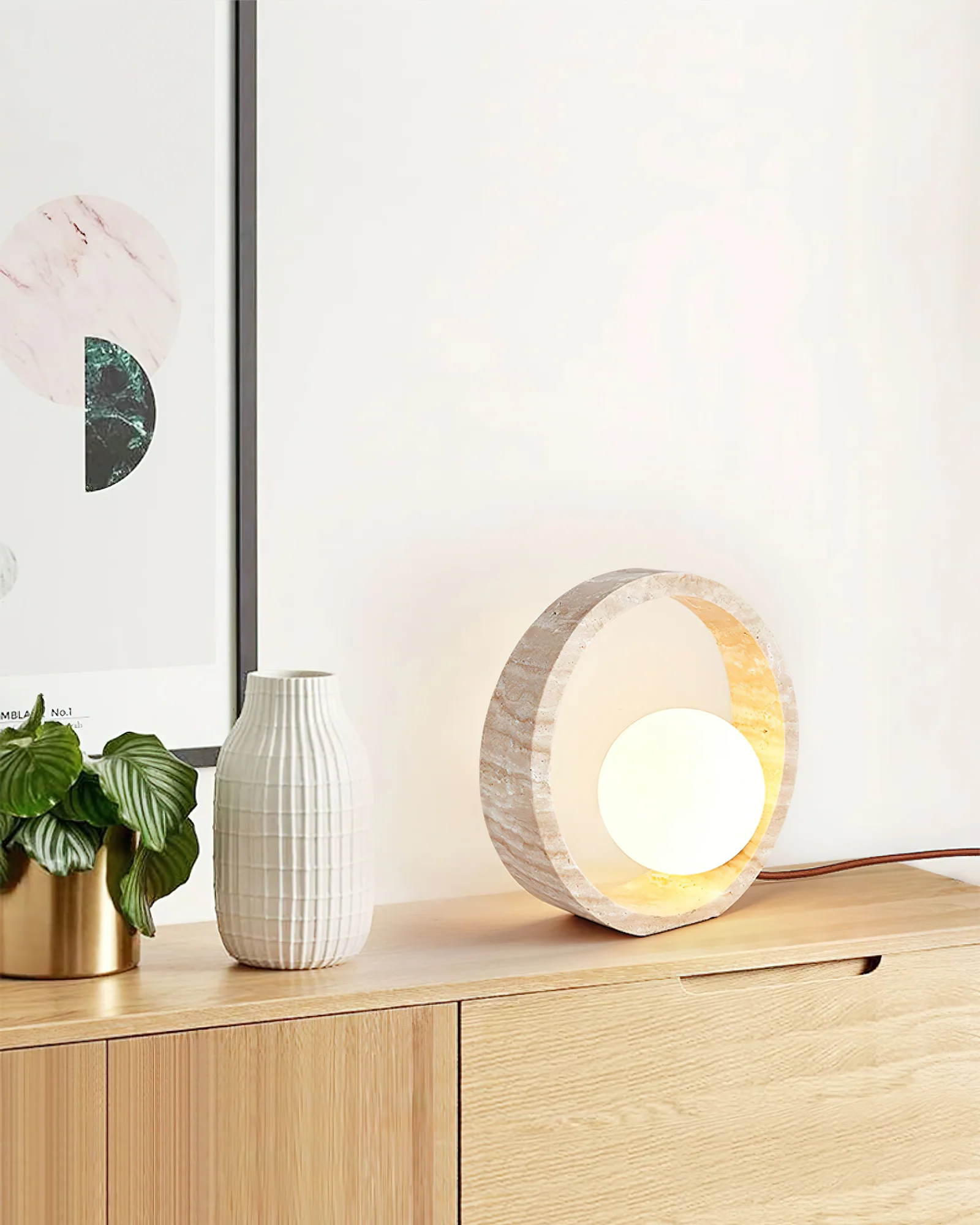 Q Circle Table Lamp - Image 8