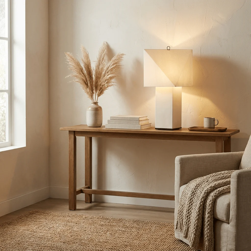 Quadrella Paper Shade Table Lamp - Image 3