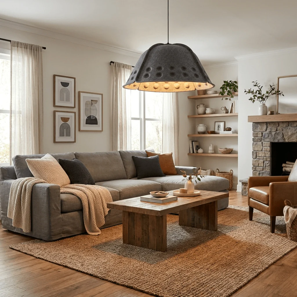 Quell Acoustic Dome Pendant Light - Image 4