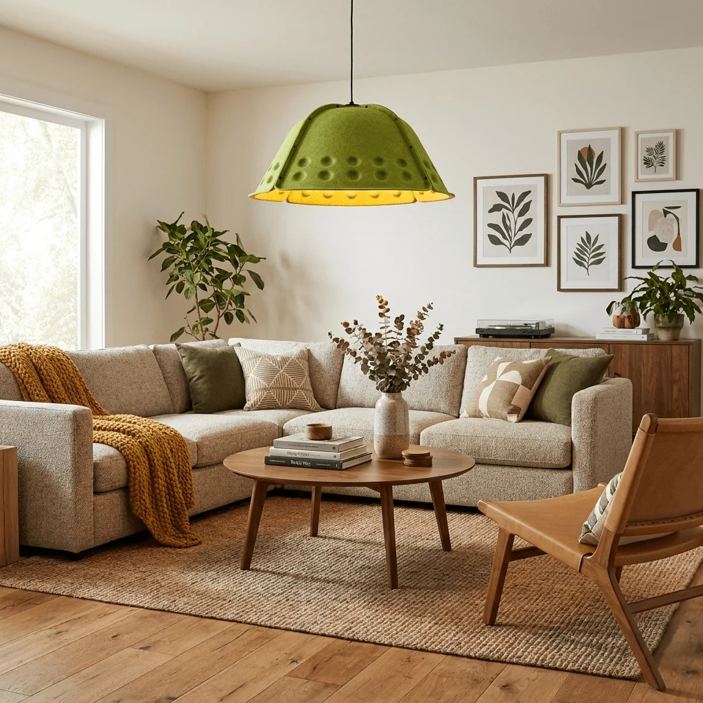 Quell Acoustic Dome Pendant Light - Image 5