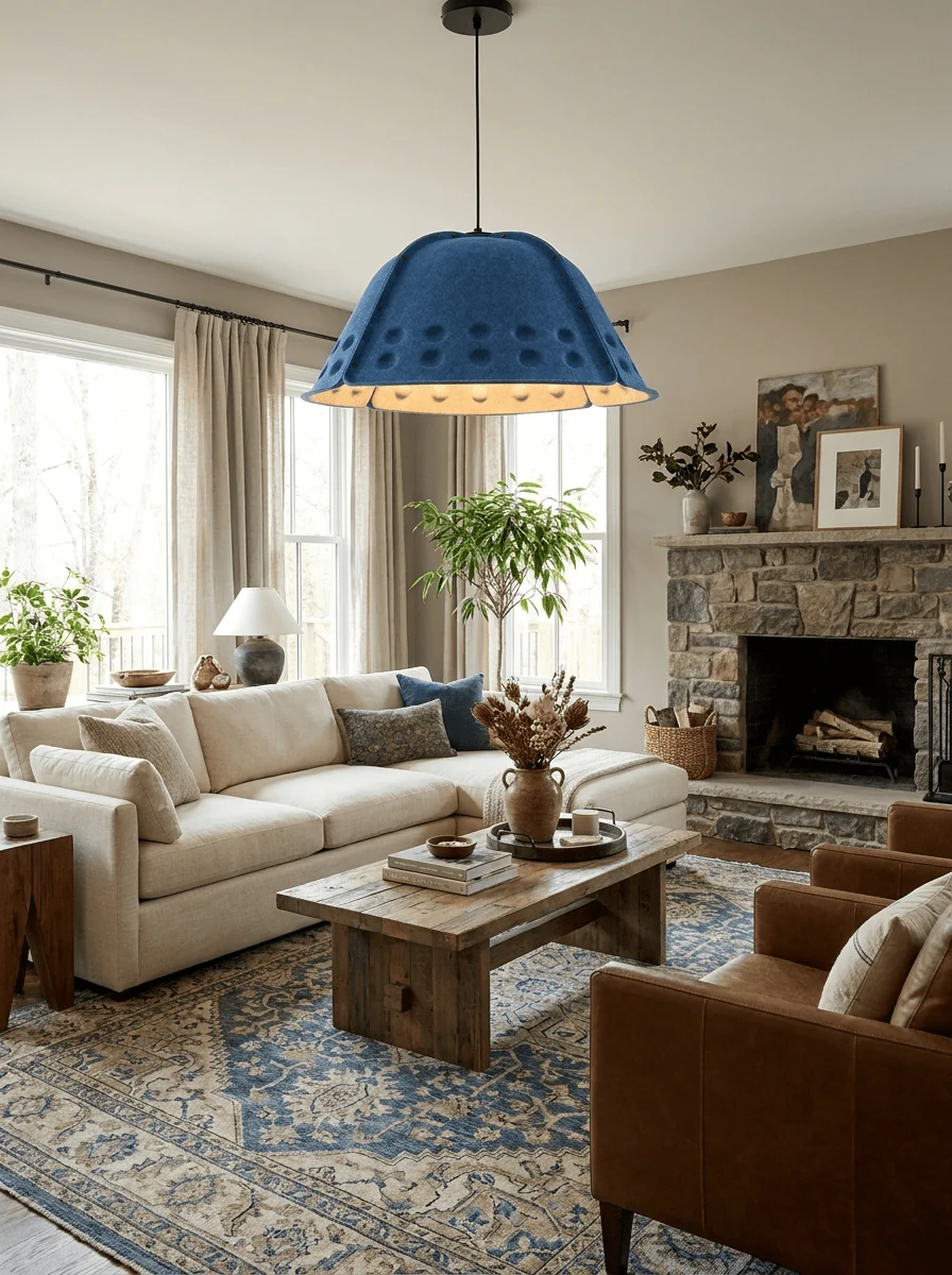 Quell Acoustic Dome Pendant Light - Image 9