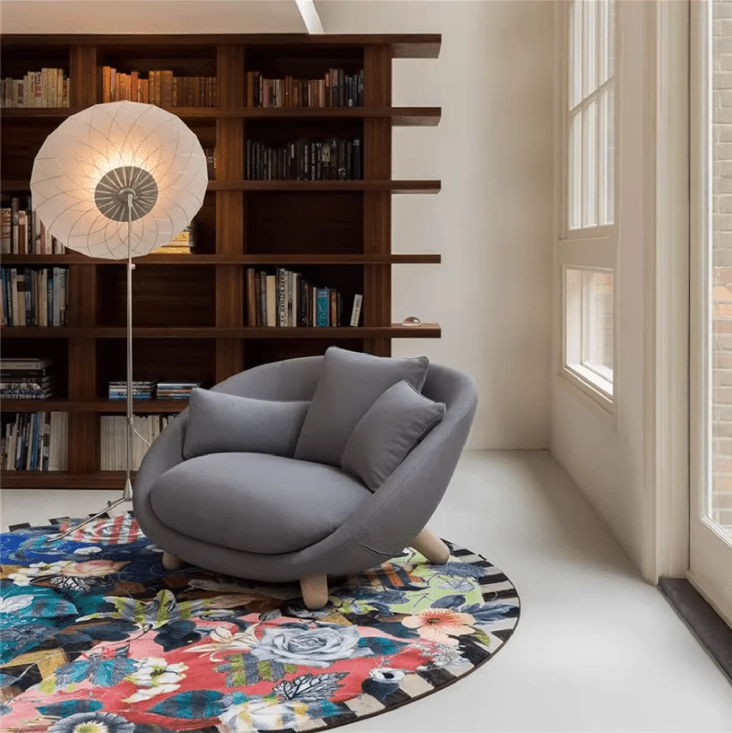 Radiant Floral Floor Lamp - Image 5