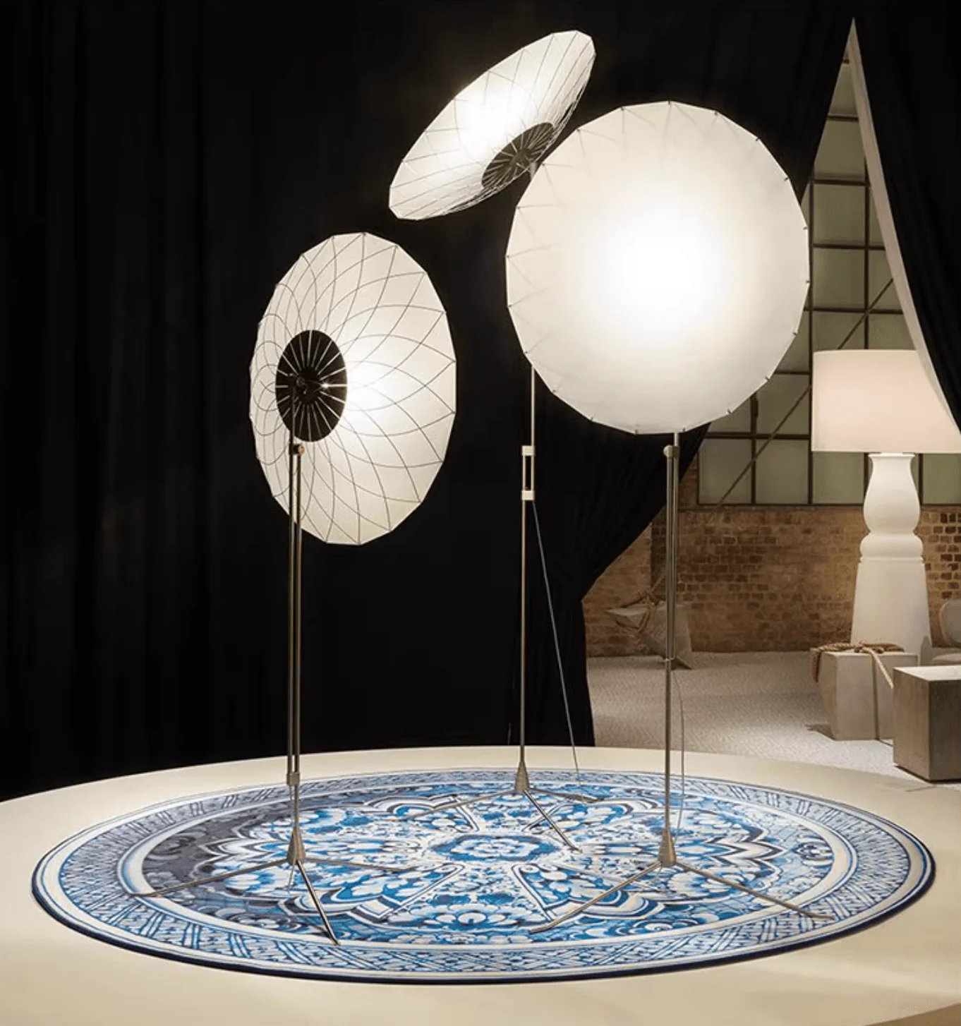 Radiant Floral Floor Lamp - Image 7
