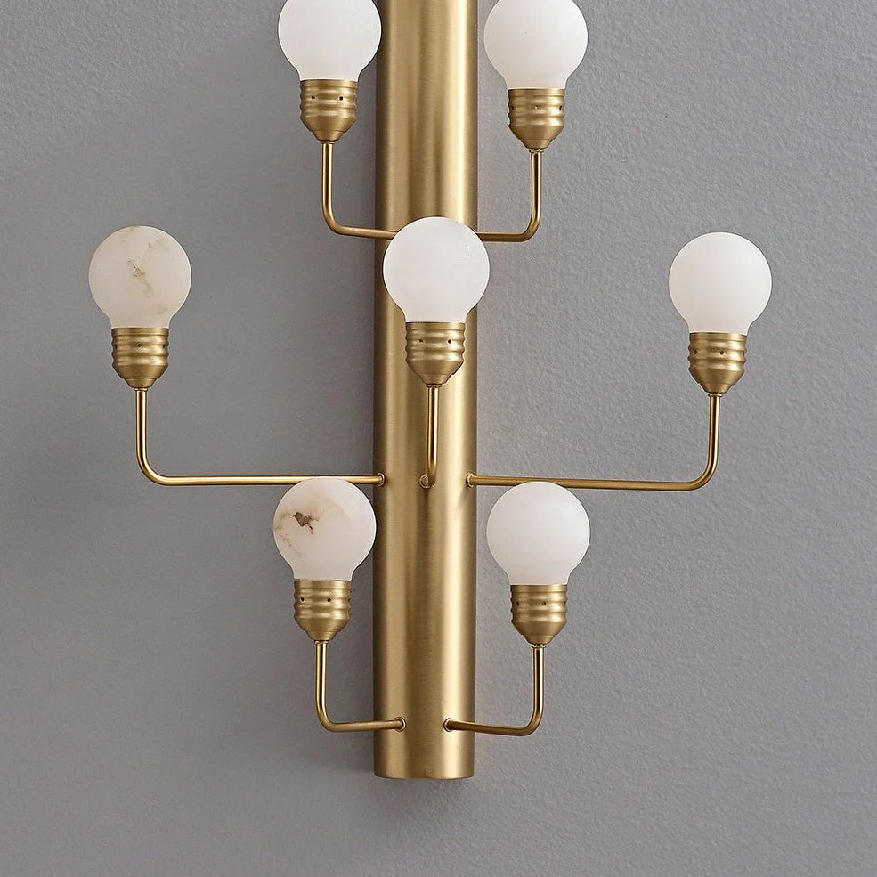 Raggiera Alabaster Globe Wall Sconce - Image 10