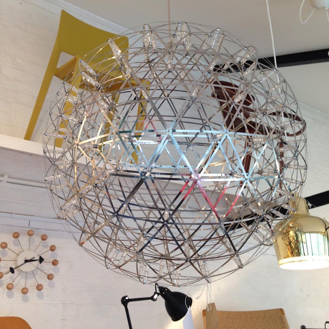 Silver Spark Ball Pendant Light - Image 21