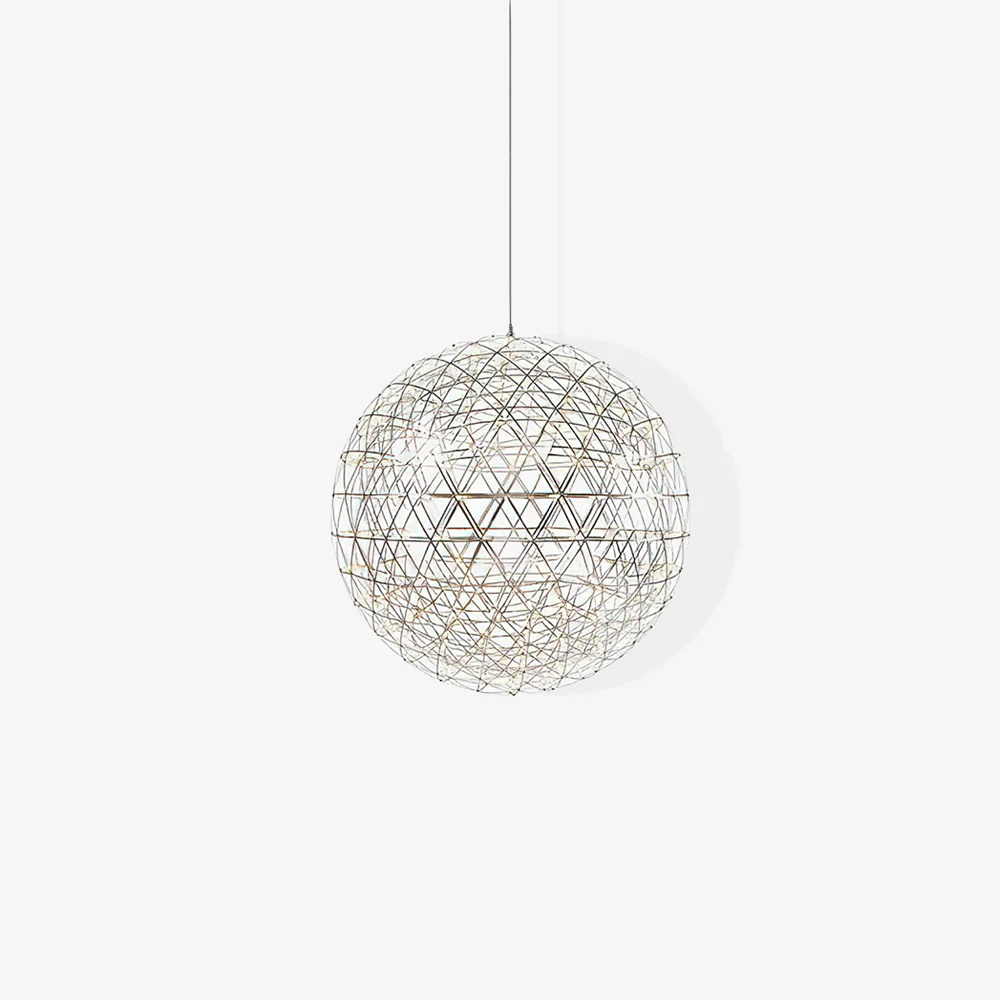 Silver Spark Ball Pendant Light - Image 24