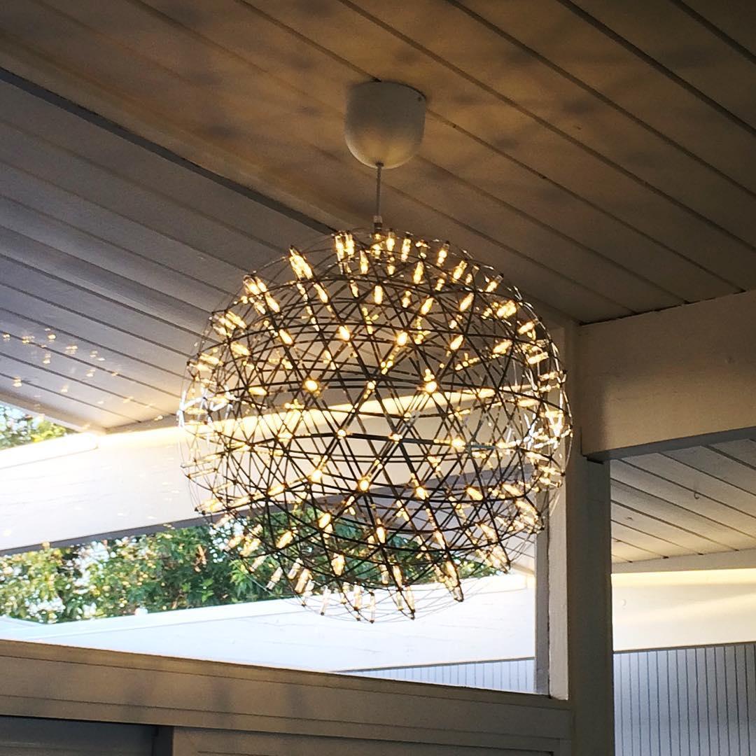 Silver Spark Ball Pendant Light - Image 30