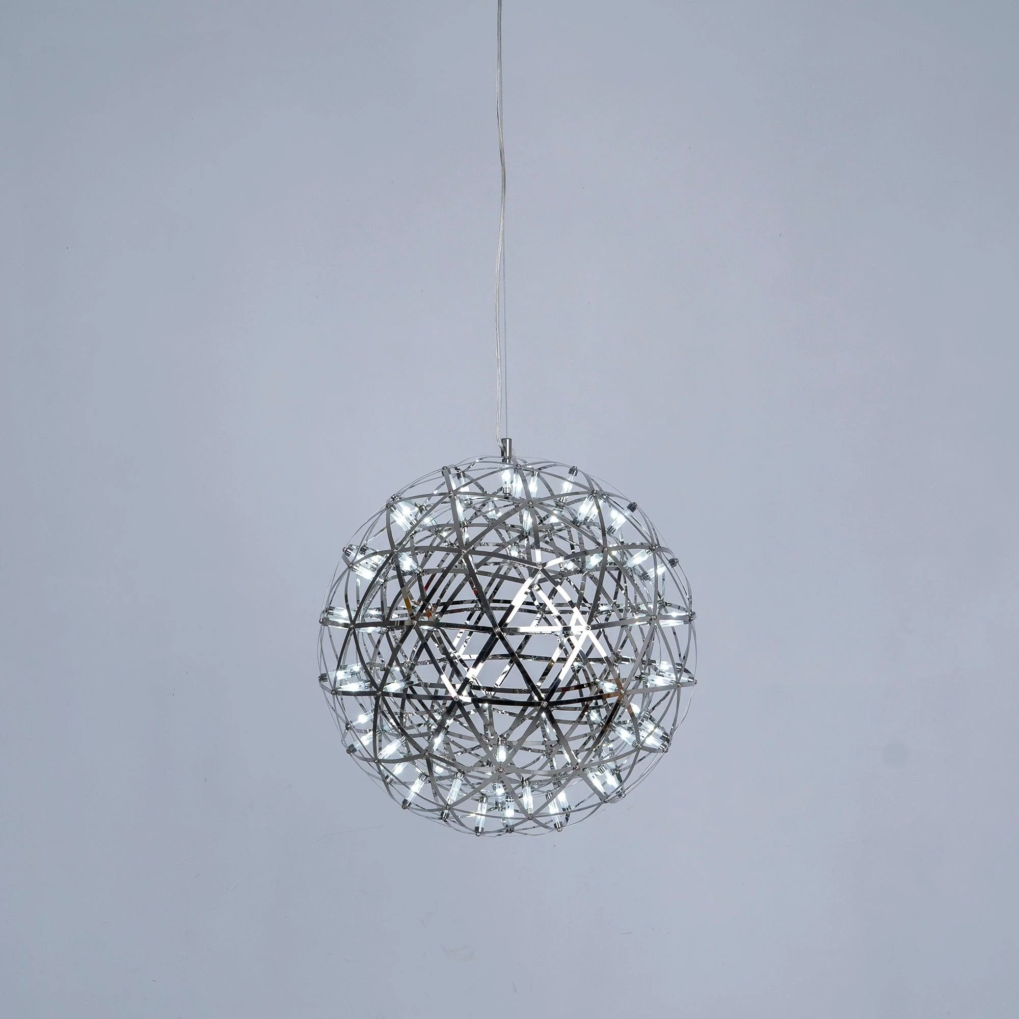 Silver Spark Ball Pendant Light - Image 53