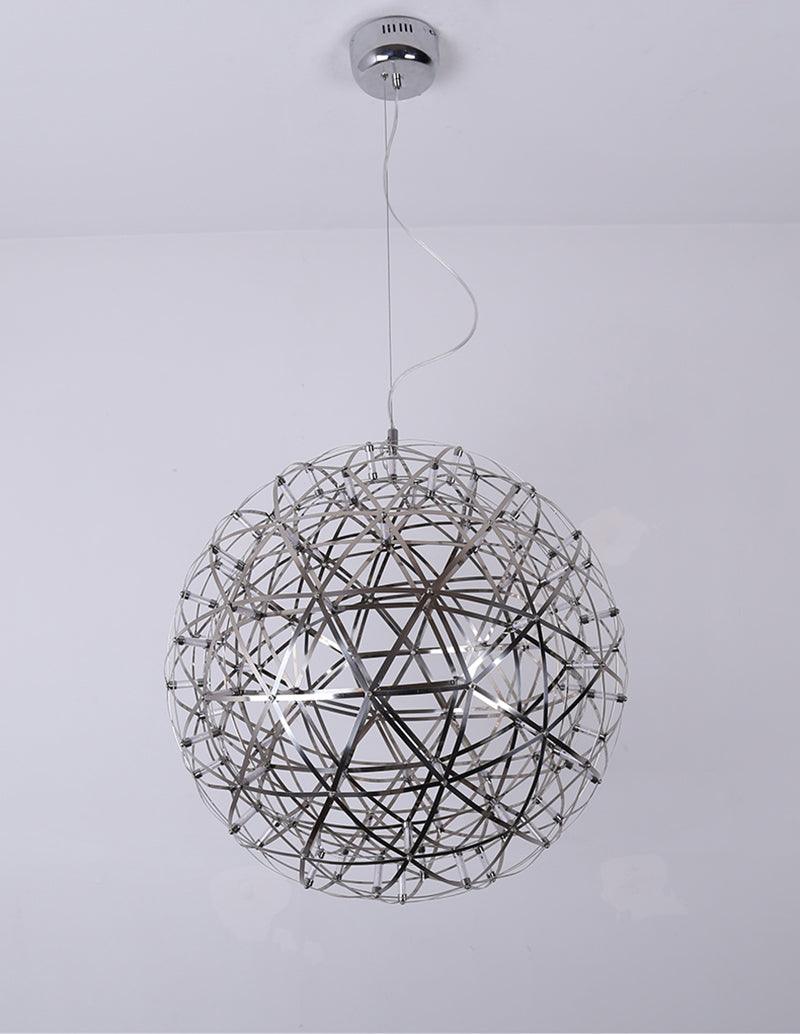 Silver Spark Ball Pendant Light - Image 60