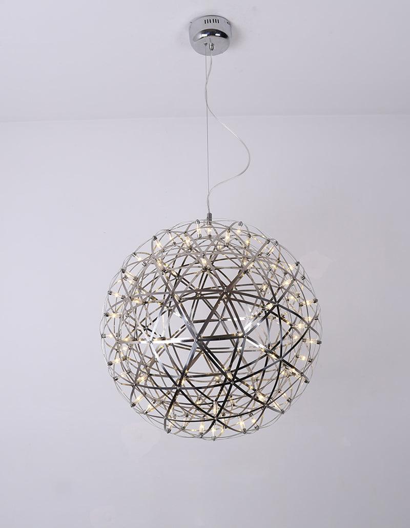 Silver Spark Ball Pendant Light - Image 62