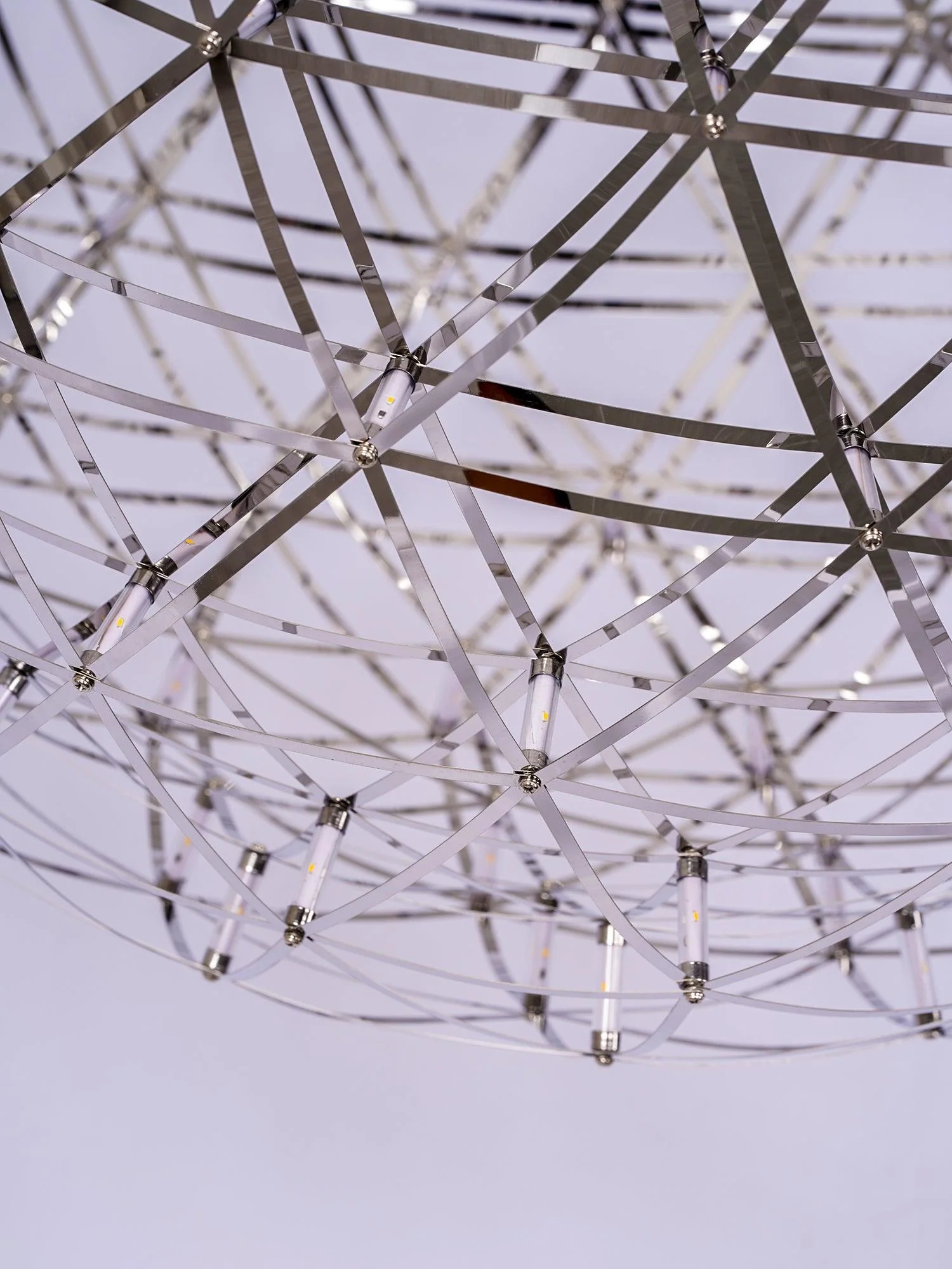 Silver Spark Ball Pendant Light - Image 71