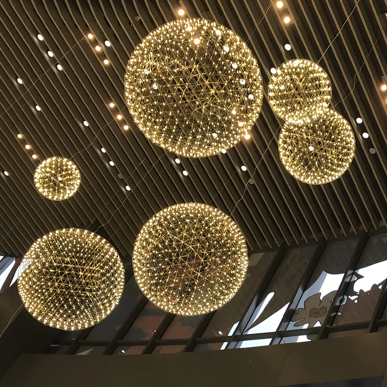 Silver Spark Ball Pendant Light - Image 79
